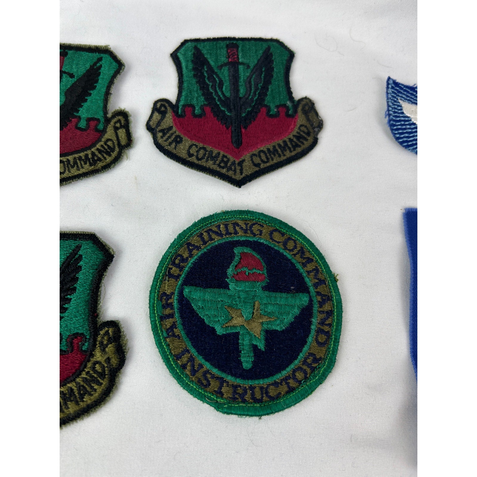 USAF Tactical Air Command Patch Lot CAP NPA Air Training 9pcs