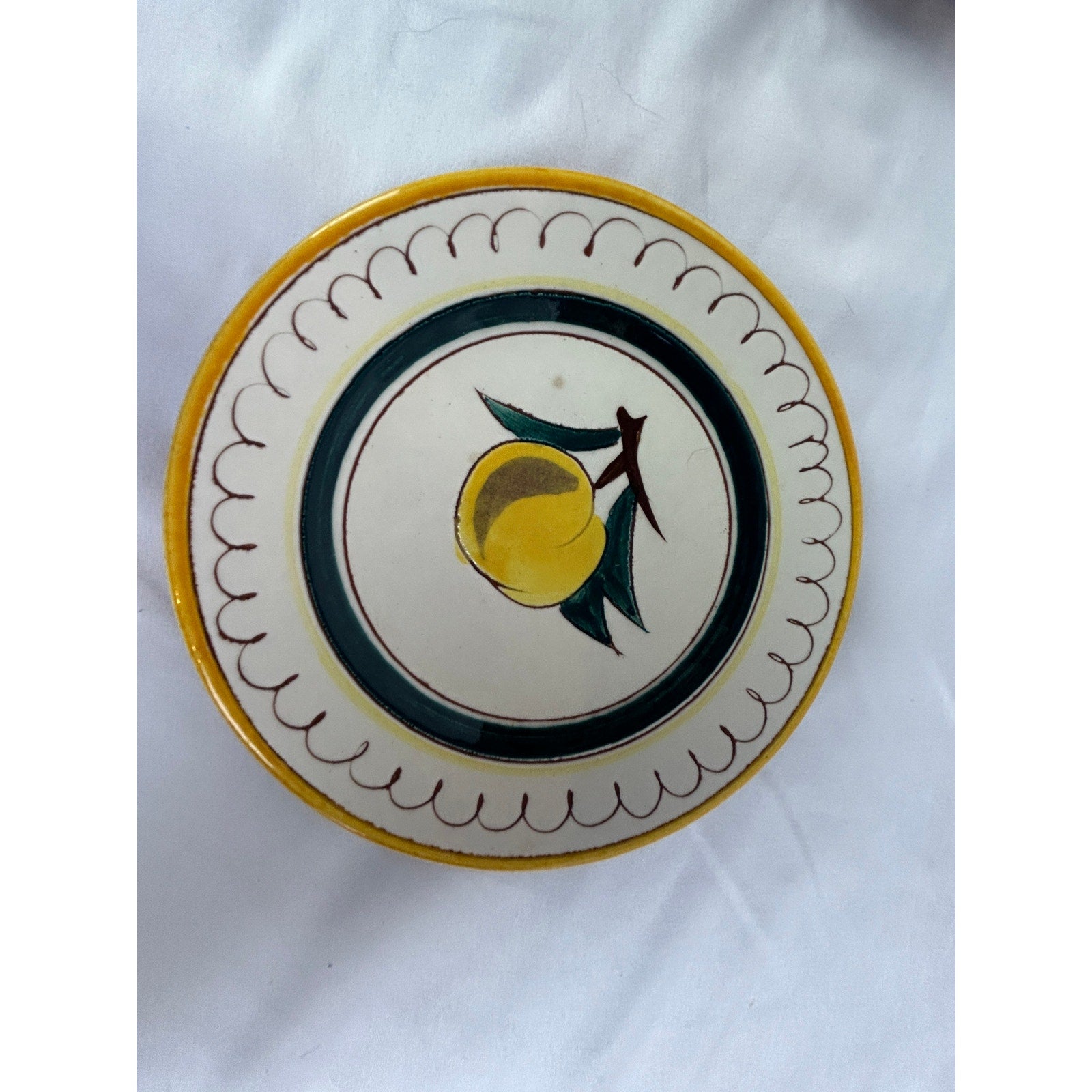 Stangl Pottery Fruit Salad Plates Set of 5 Vintage Trenton NJ
