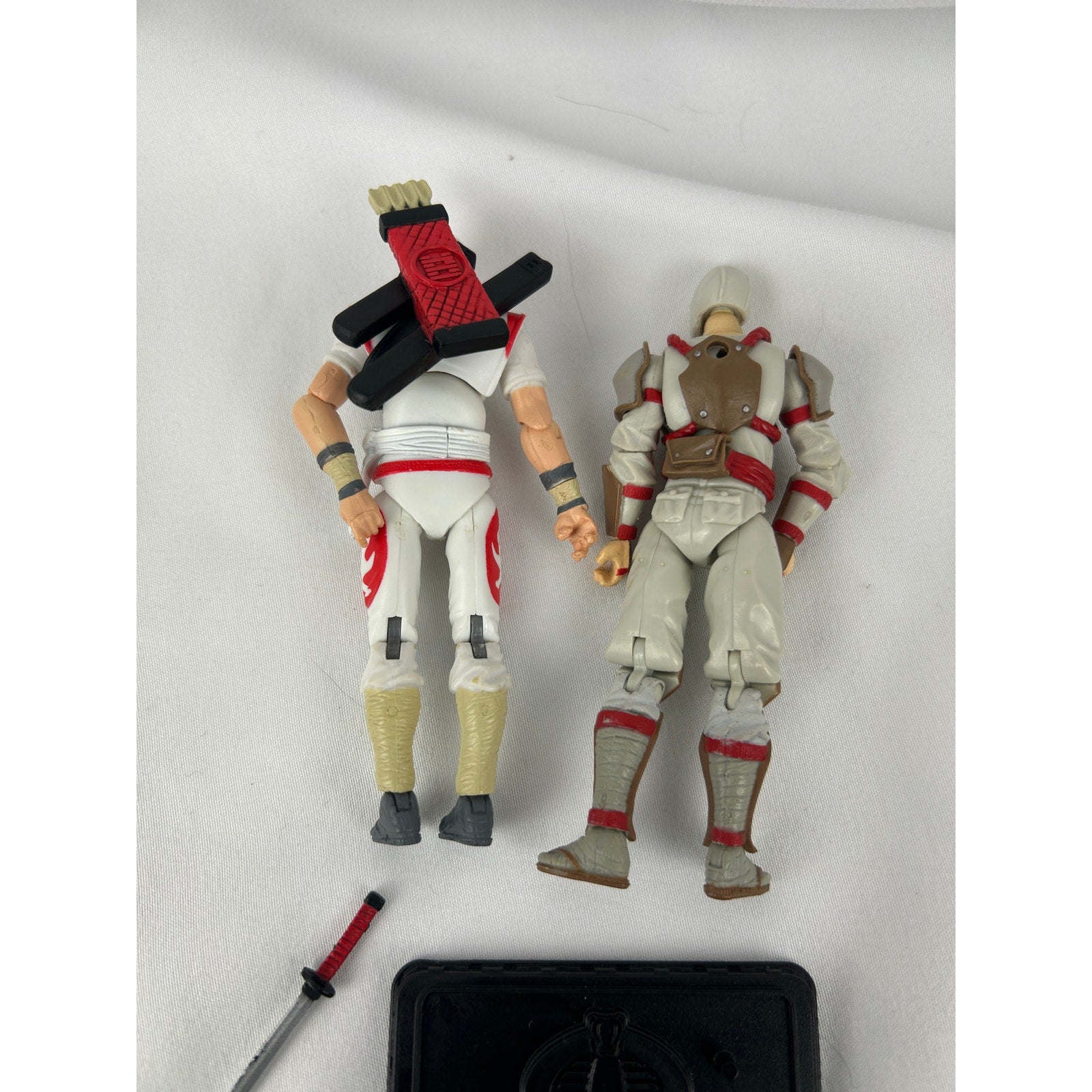 G.I. Joe 25th Anniversary Snake Eyes and Storm Shadow Figure Lot