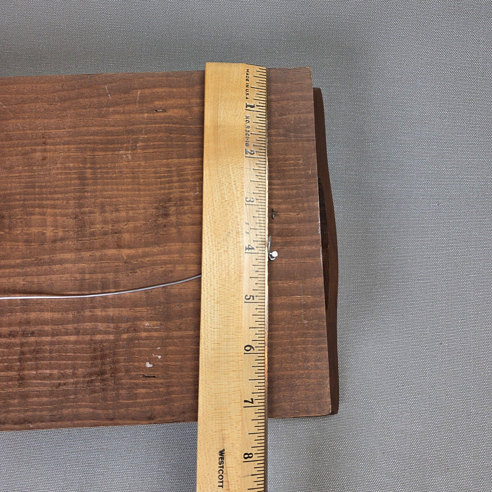 Vintage Wooden Bread Basket Tray Give Us This Day Our Daily Bread 18in