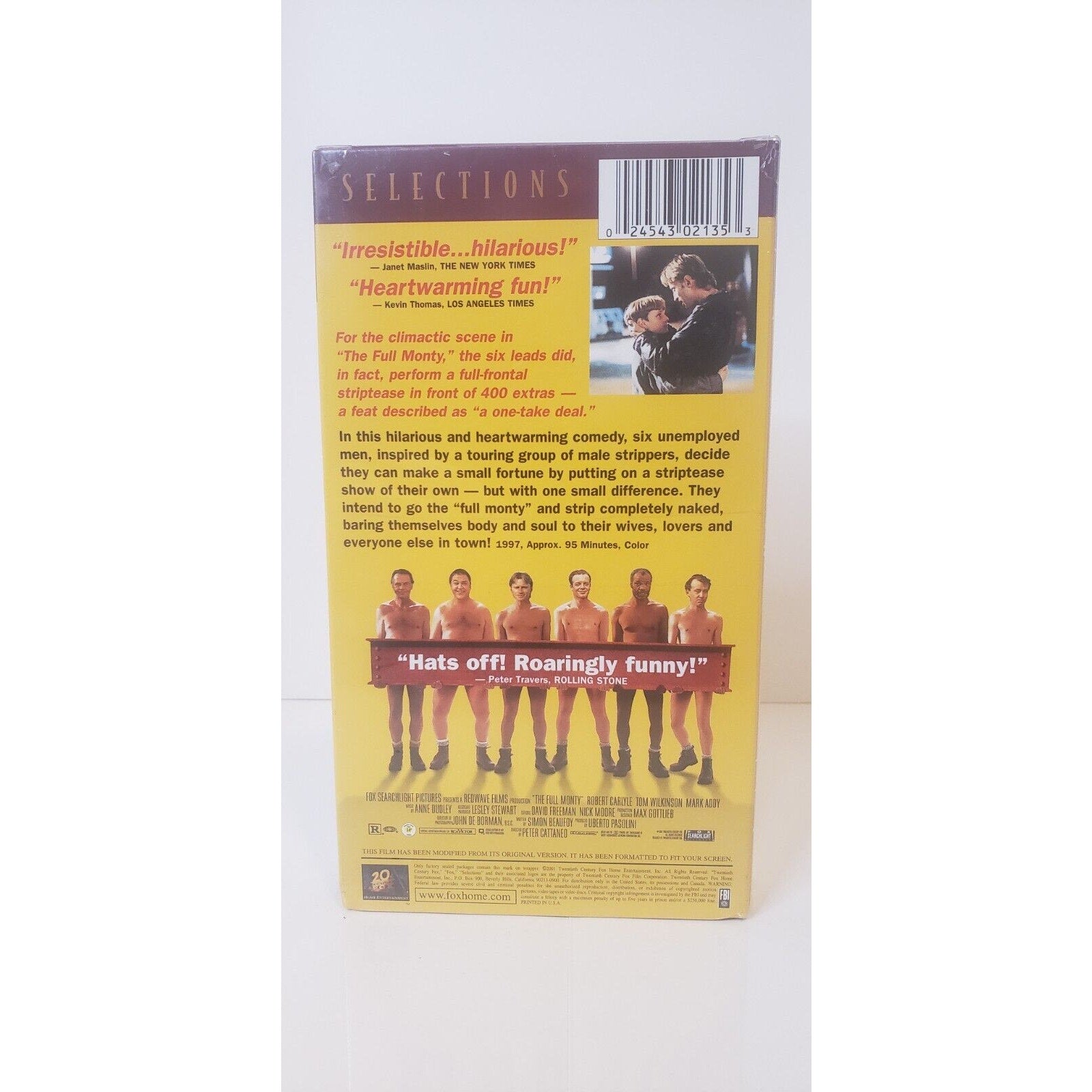 The Full Monty (VHS, 2001, Fox Selections) New Sealed