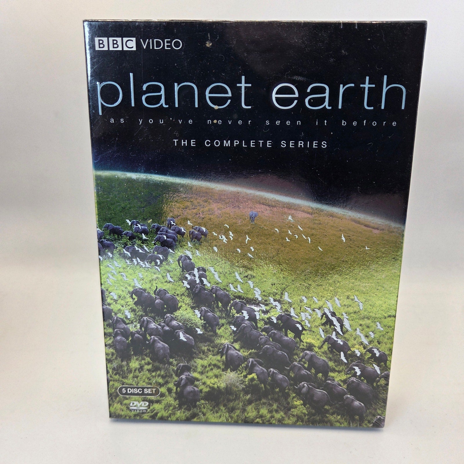 BBC Planet Earth Complete Series 5 Disc DVD Set David Attenborough Sealed