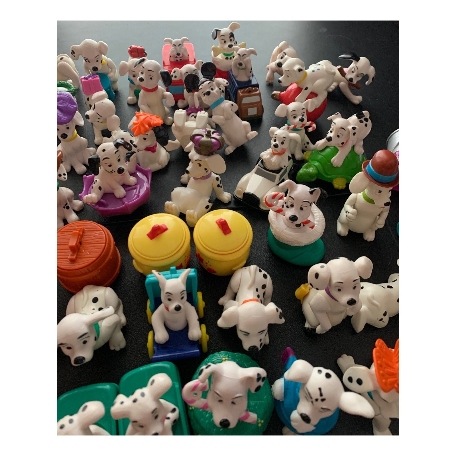 1996 McDonalds Disney 101 Dalmatians Complete Set 101 Toys Plus 5 Duplicates