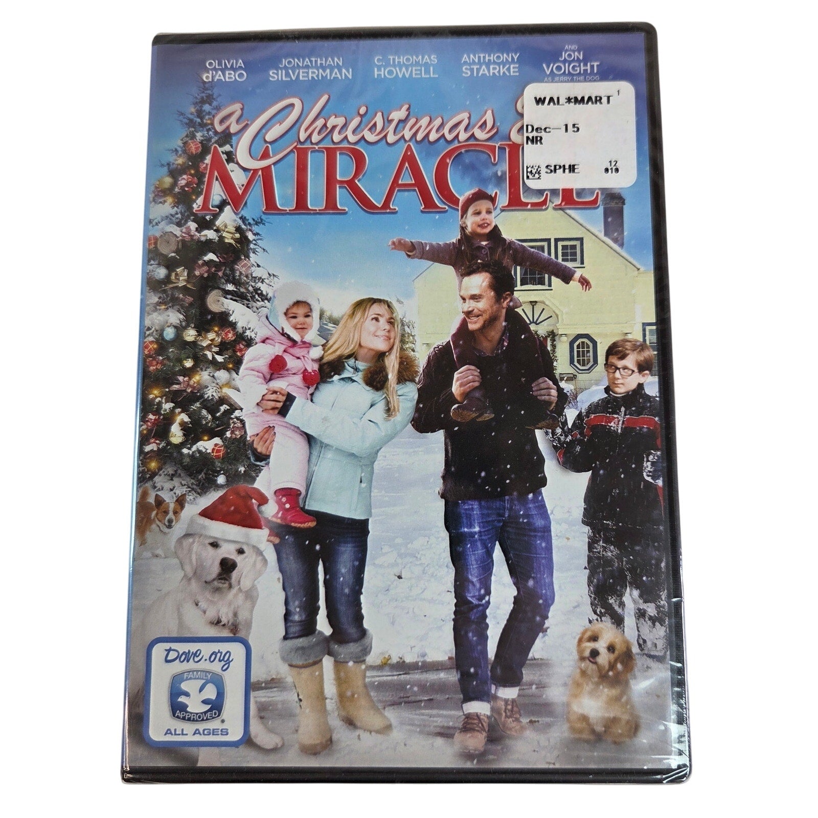 A Christmas Eve Miracle (2015) Olivia d’Abo, Special Dove Family Edition, New