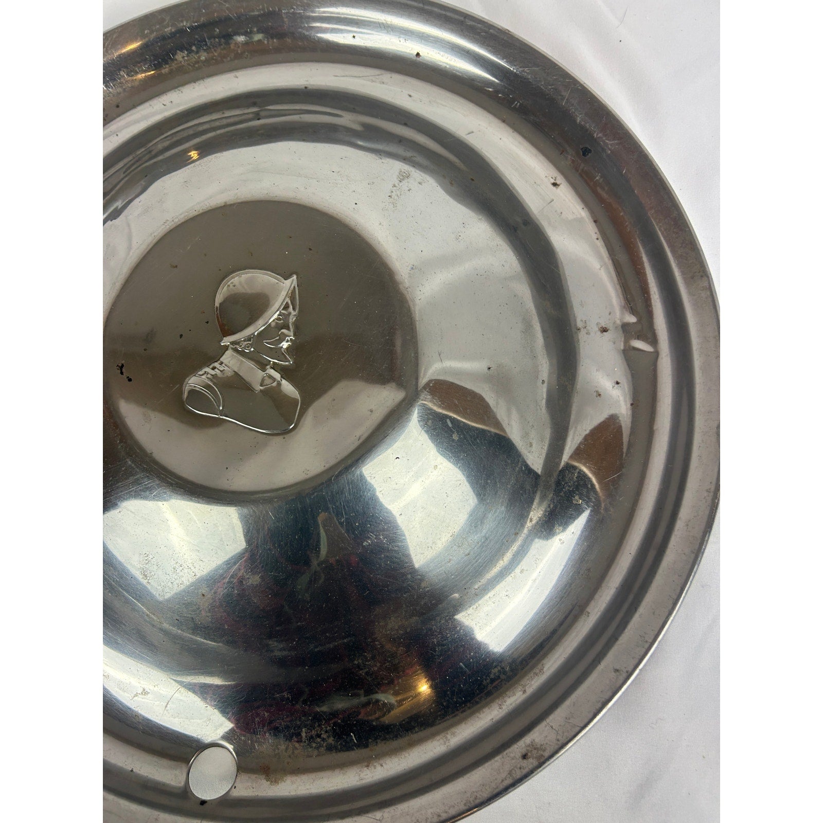 Vintage 1951–1954 DeSoto 15 Inch Chrome Hubcap Wheel Cover Part 1324552