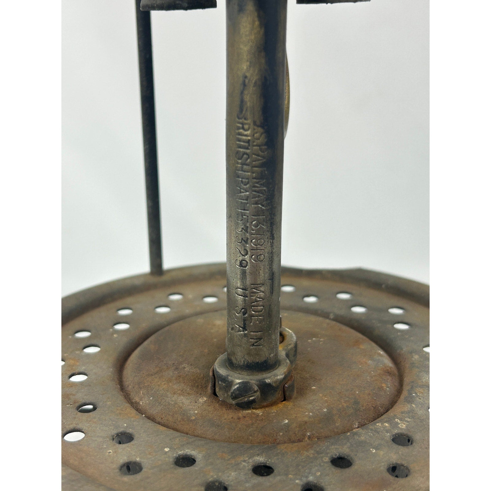 Antique Coleman Air O Lantern Pressure Gas Lantern Wichita Kansas No Globe