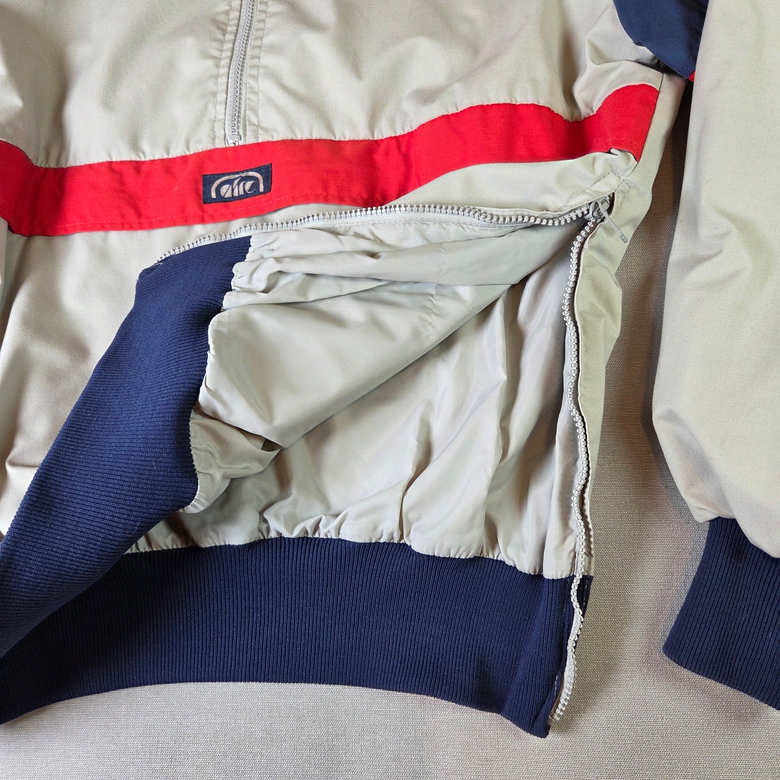 AMC Ski & Sportswear 1/4 Zip Jacket Made in USA Men’s L Vintage