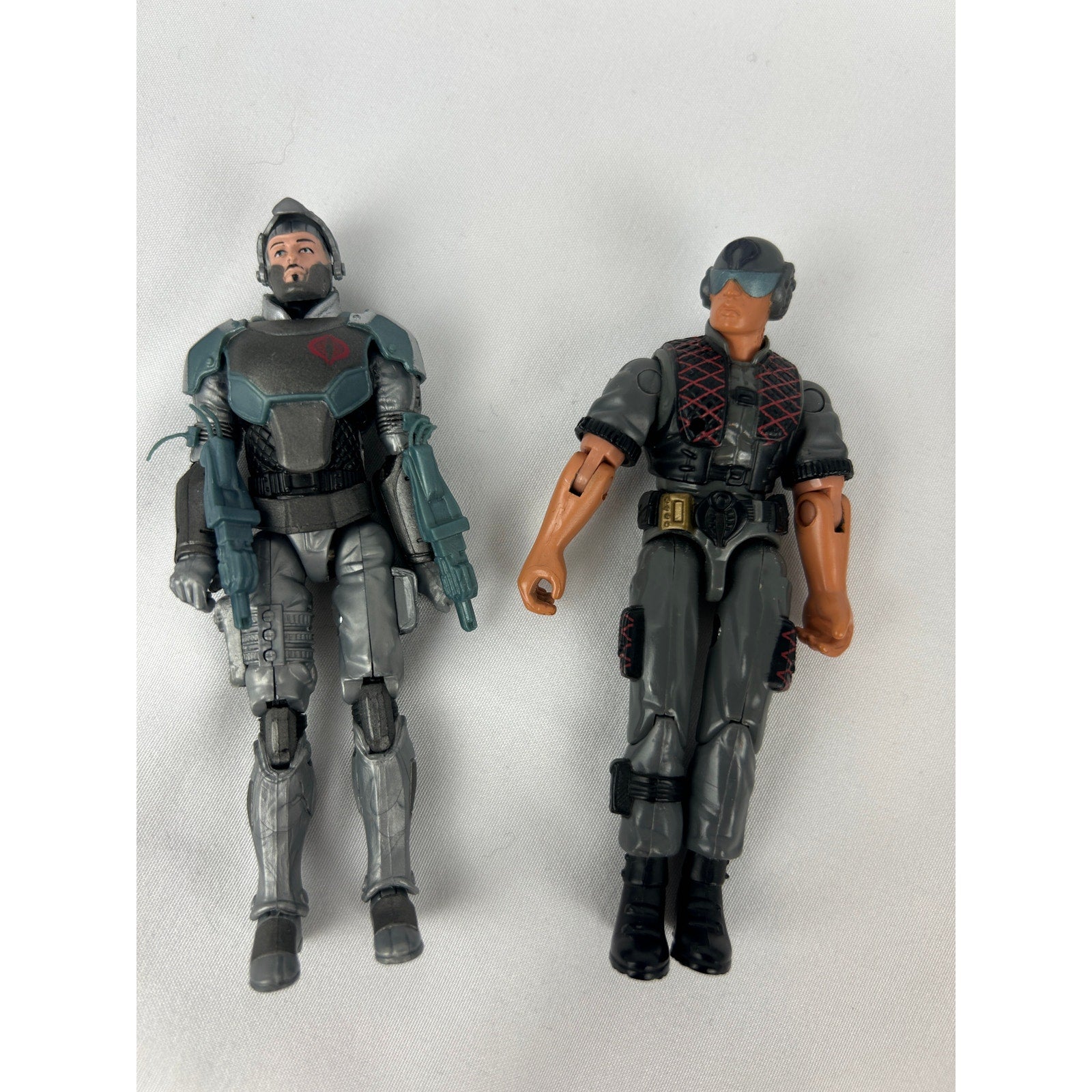 GI Joe Cobra Assault Trooper Lot Tele Viper CLAWS Sand Viper