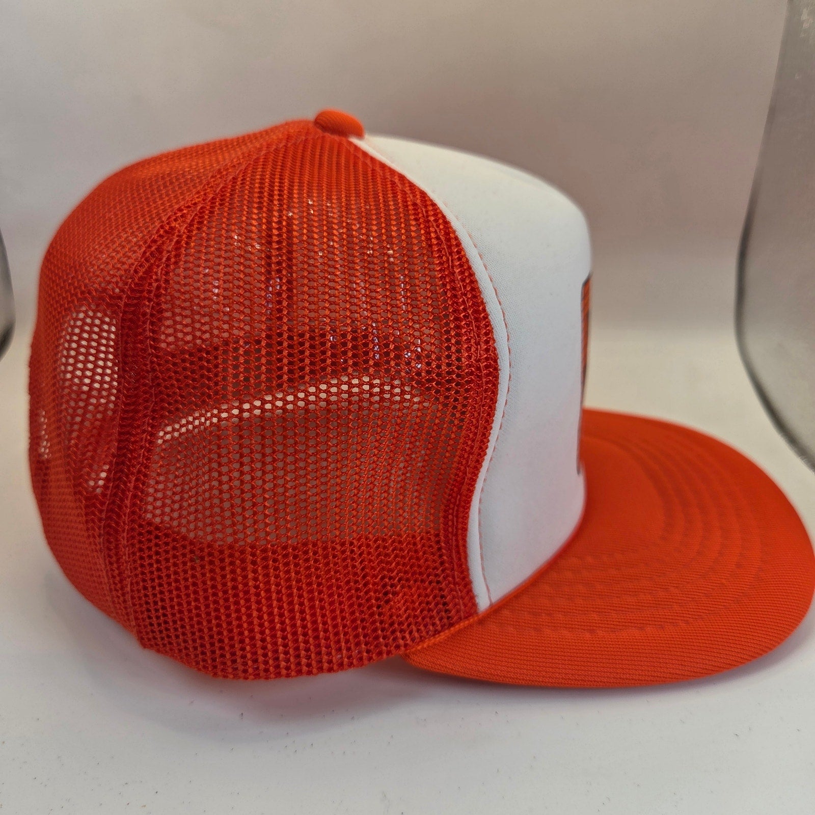 Vintage Trust Worthy Hardware Trucker Snapback Hat Young An Korea Rope OSFA