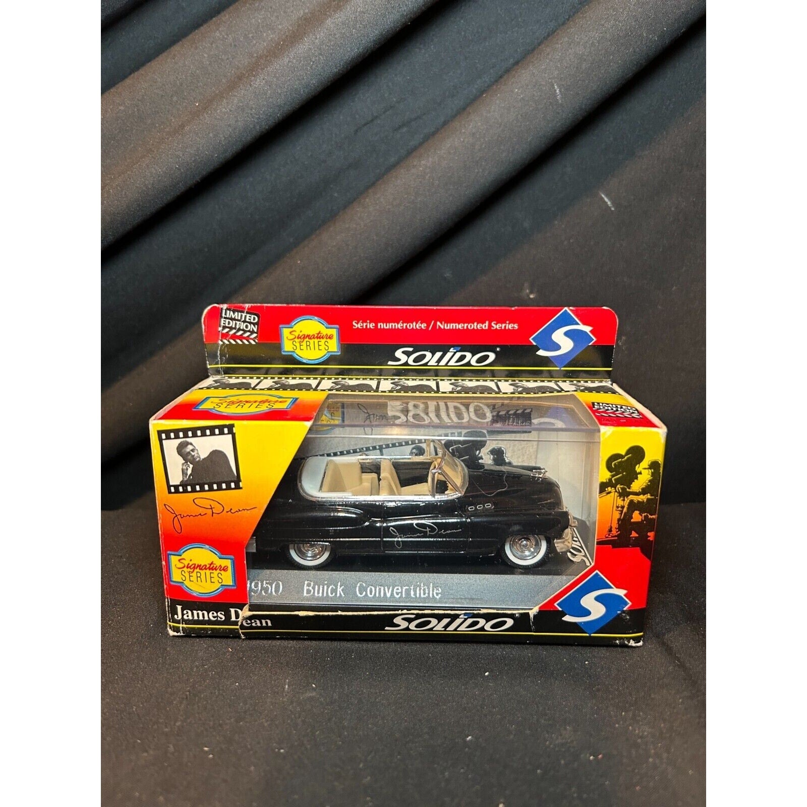 Solido James Dean 1950 Buick Convertible Car Signature Series Limited Edition