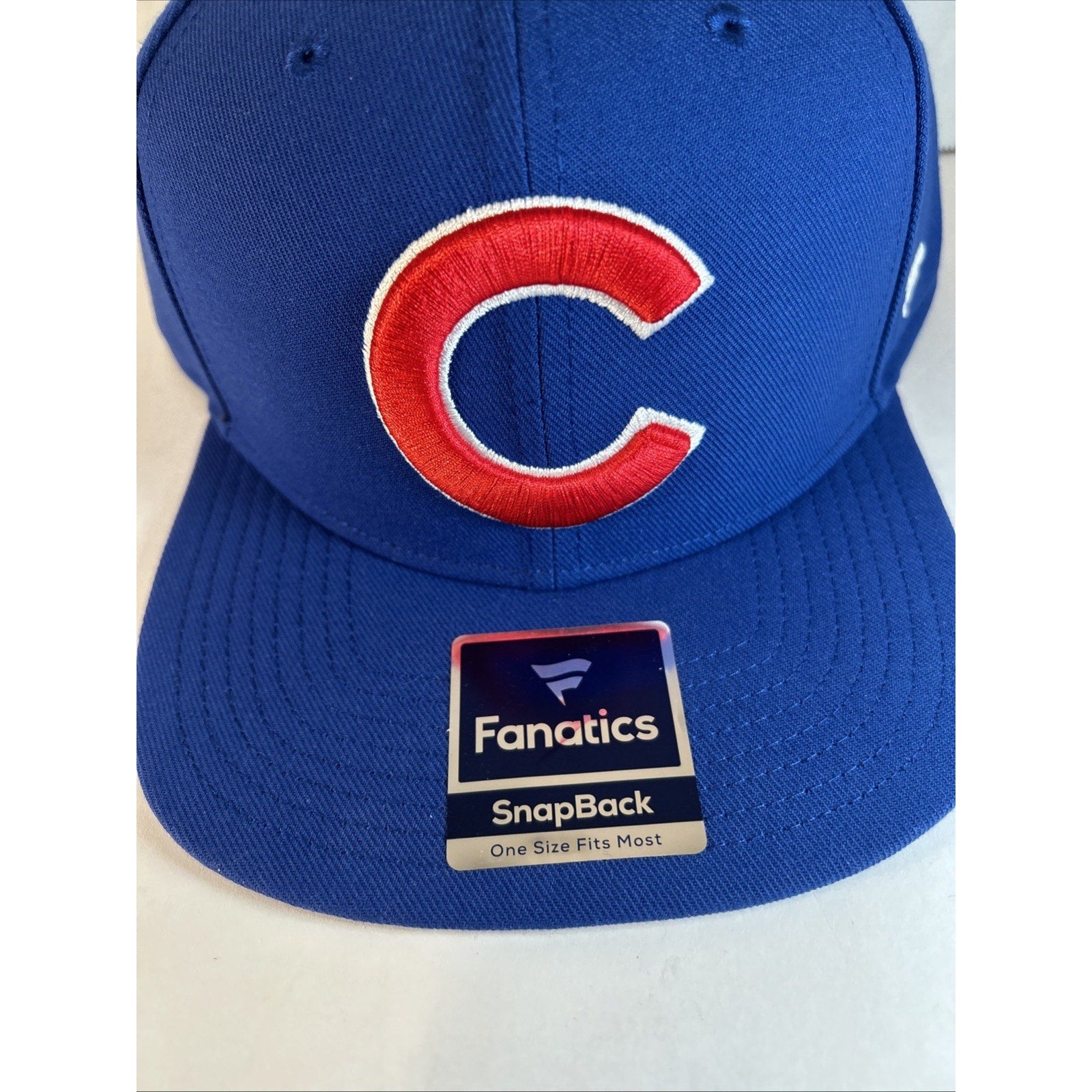 Chicago Cubs Fanatics Blue Snapback Cap