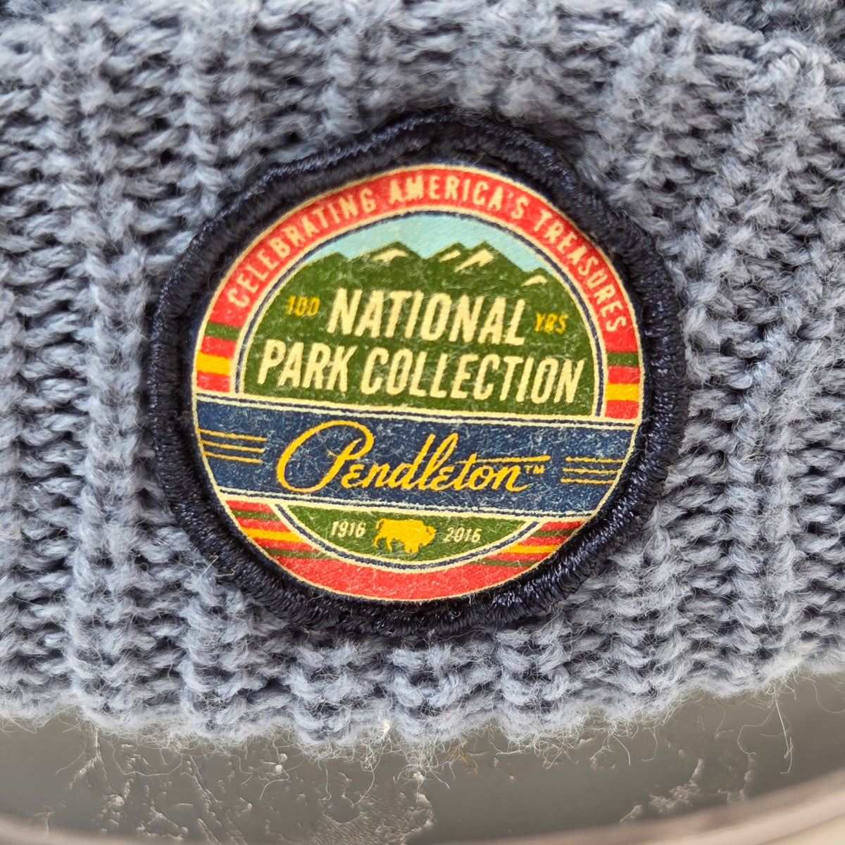Pendleton Yosemite National Park Collection Beanie Hat Korea 2016 Blue