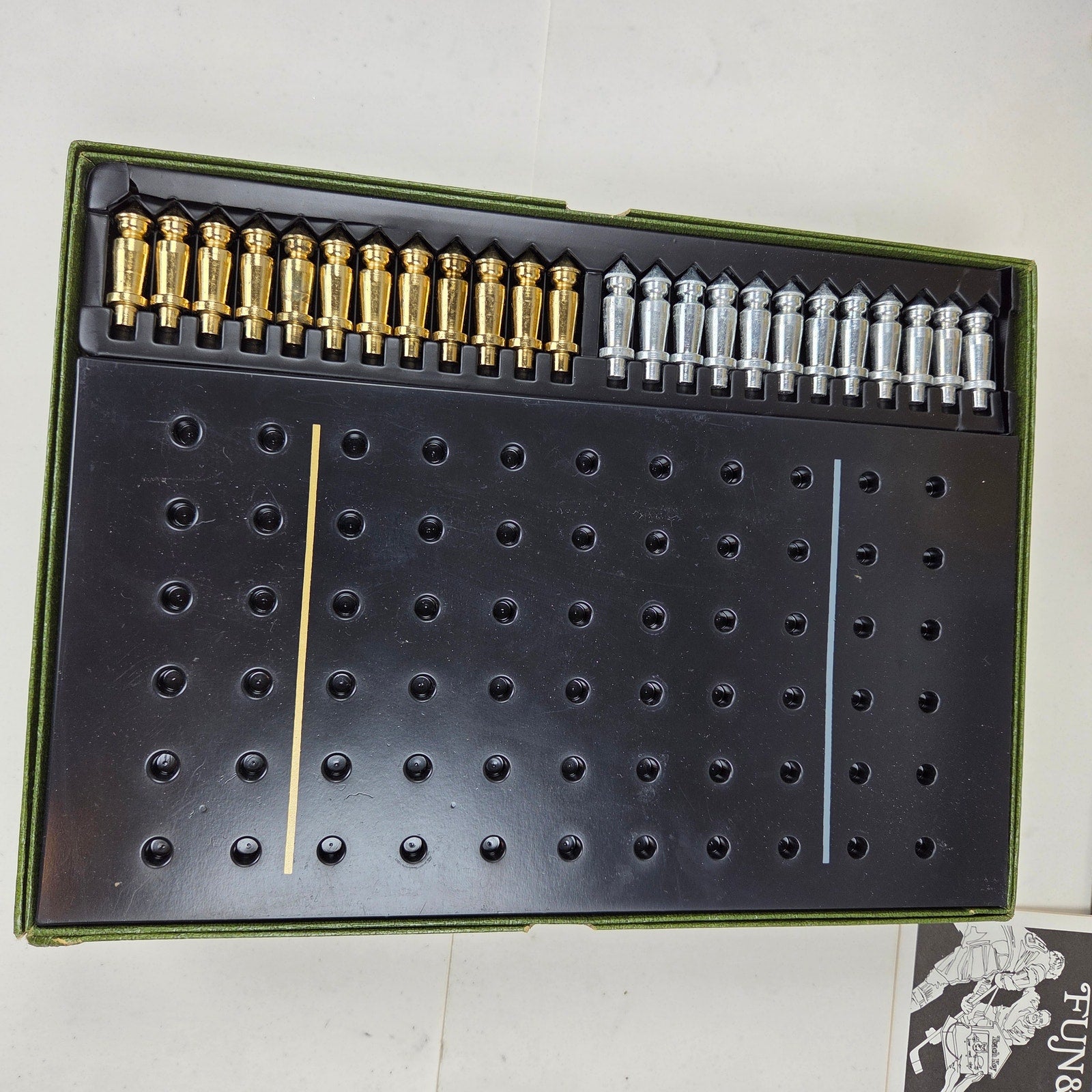 3M Jumpin Bookshelf Game 1964 Complete Strategy Board Game Metal Pawns