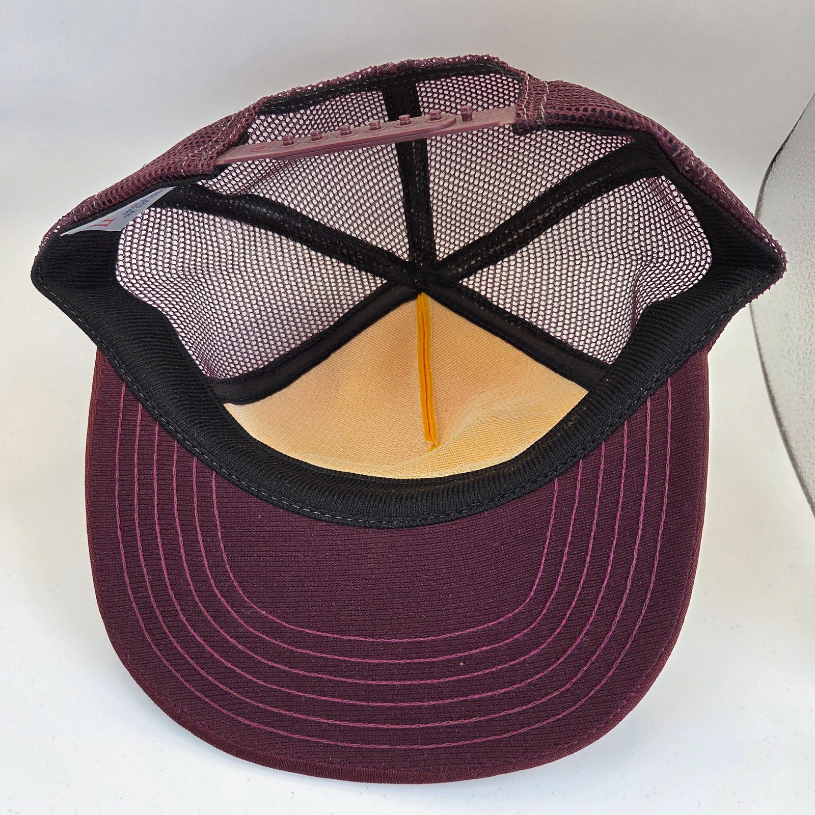 Vintage 1988 Two Harbors Centennial Snapback Trucker Hat USA Foam Mesh Cap