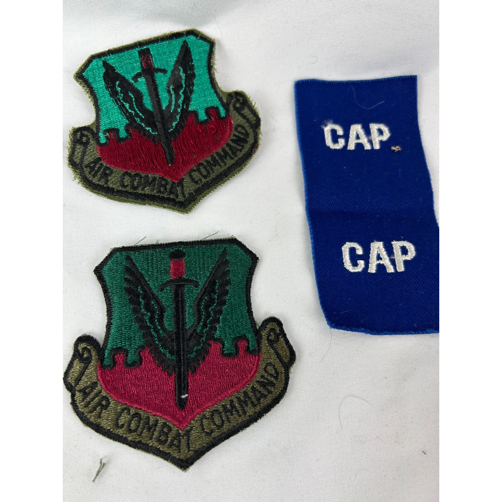 Vintage US Air Force Patch Lot Mixed Units USAF CAP 10 pcs