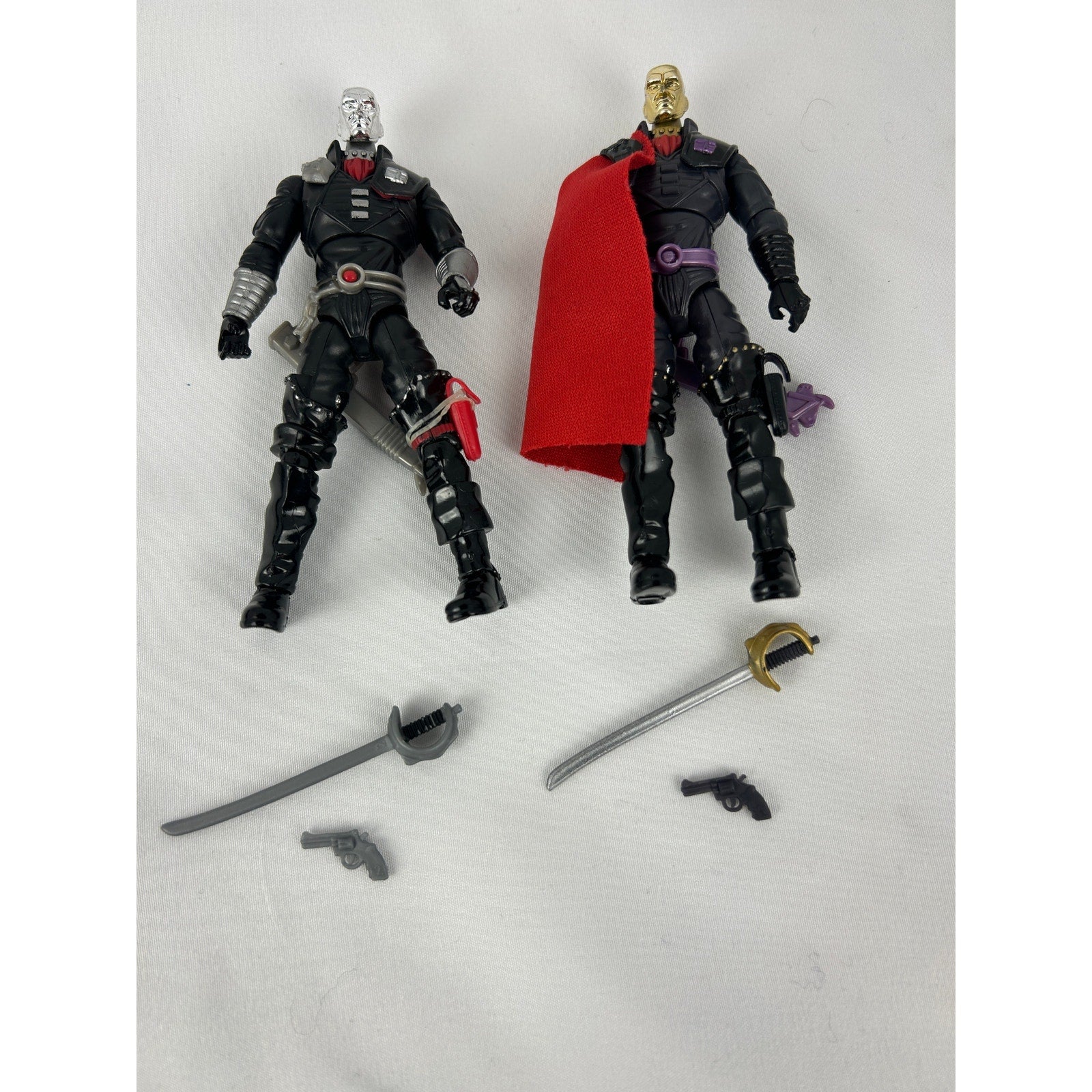 G.I. Joe Cobra Commander & Destro Bundle – 6 Action Figures Loose