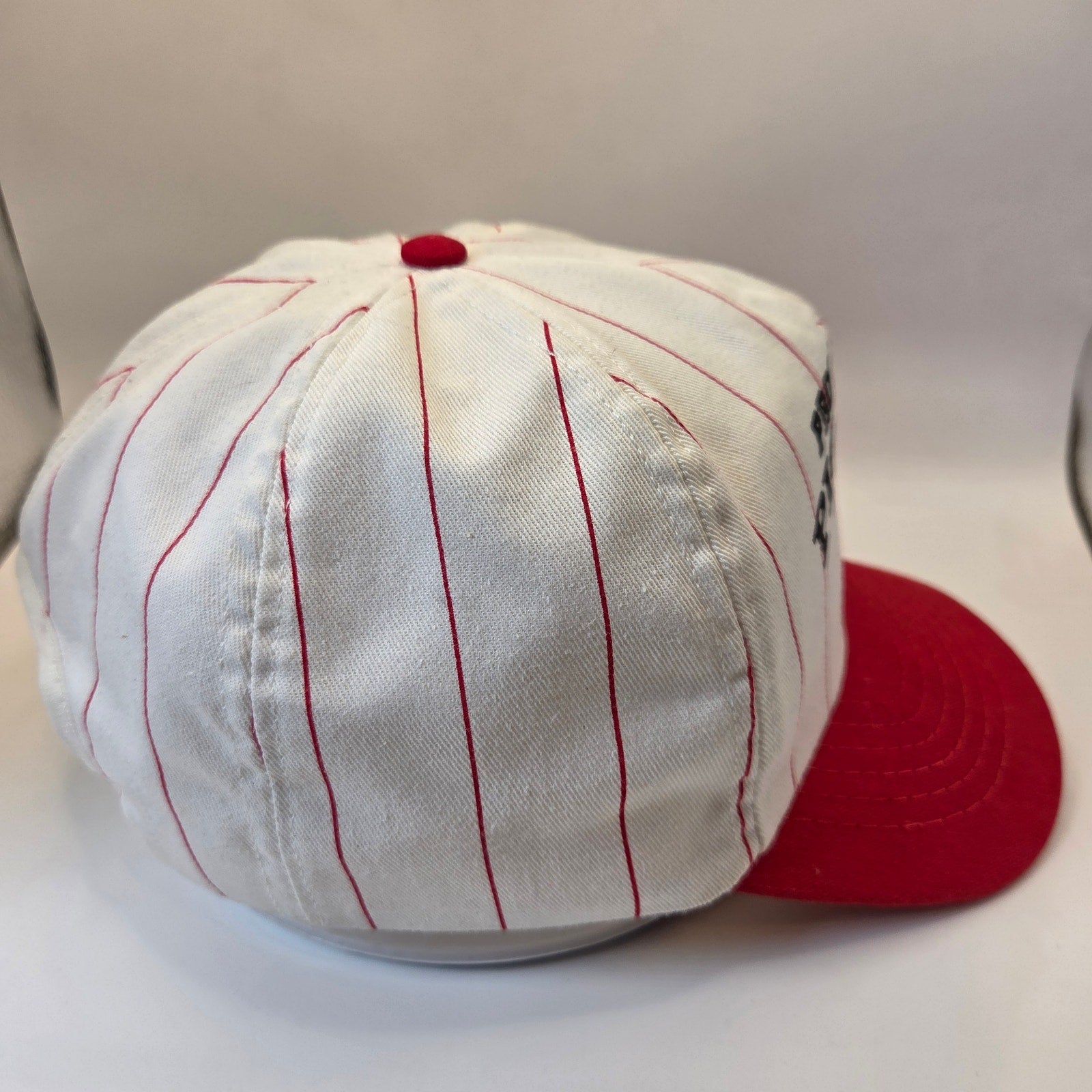 Property Of Pig's Eye U Snapback Hat USA Spartan Promo Group Beer Cap Vintage