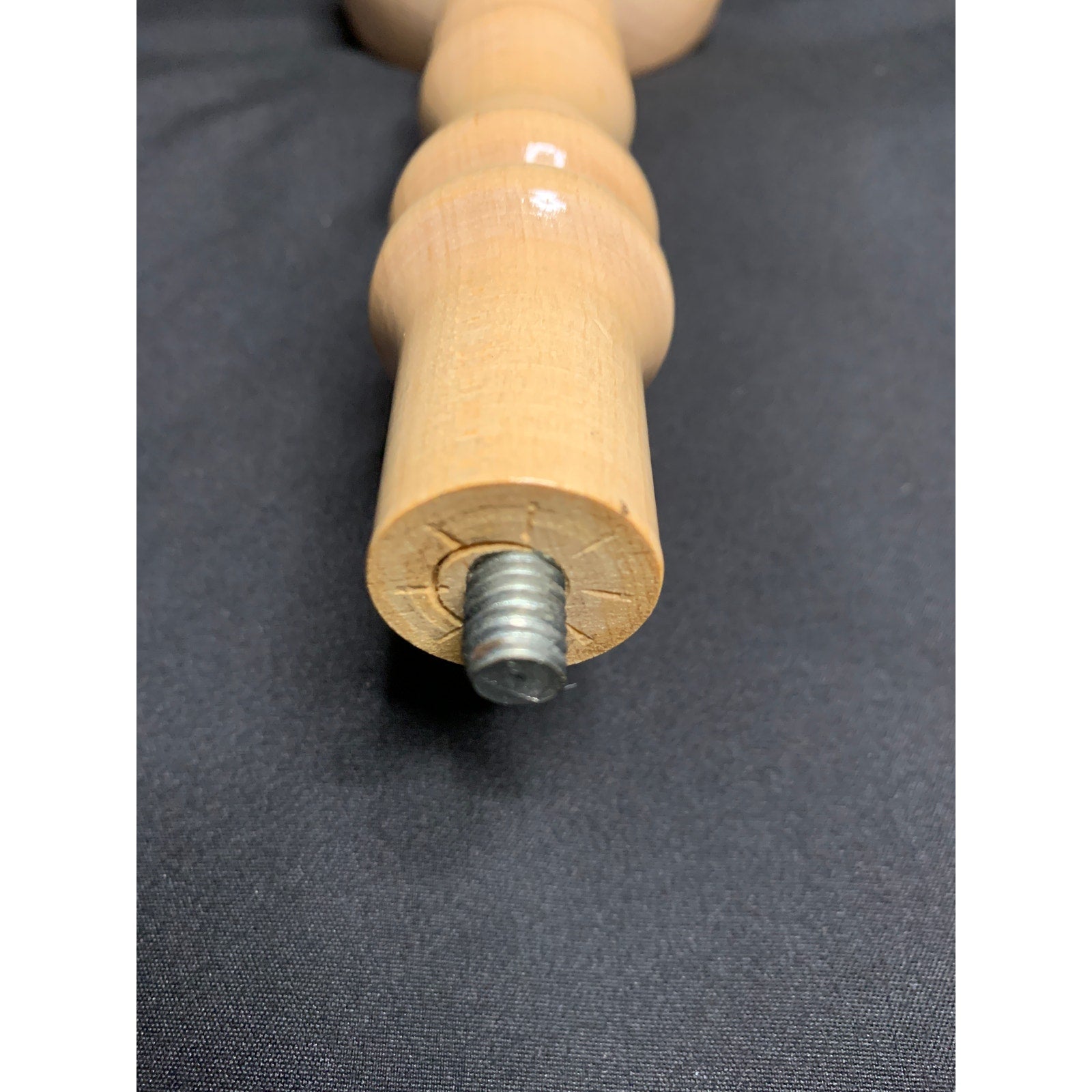 Beck's Oktoberfest Beer Tap Handle Wood Brass 12 Inch German Bar Keg Pull