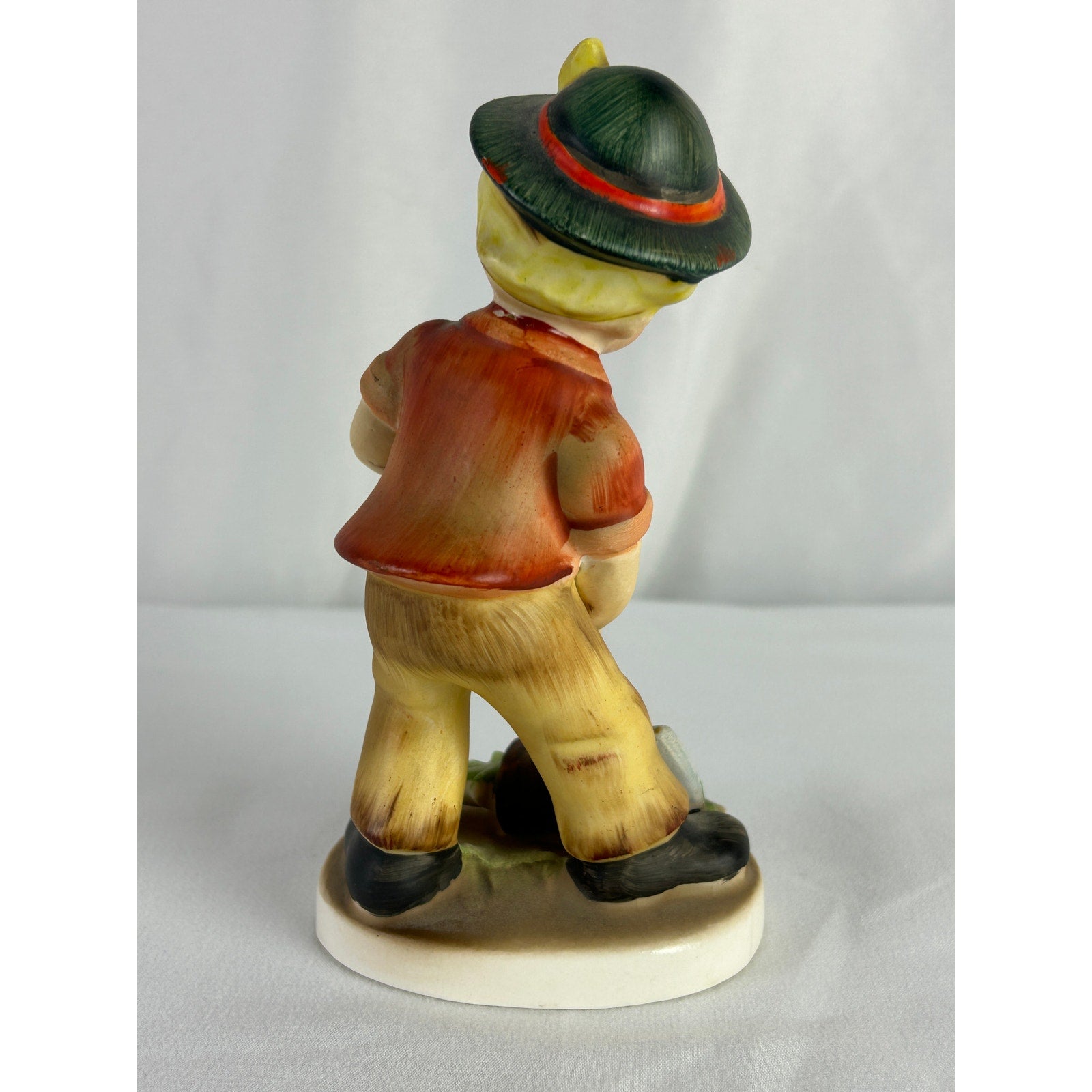 Lefton Little Gardener Figurine 1170 Boy With Shovel Japan Vintage