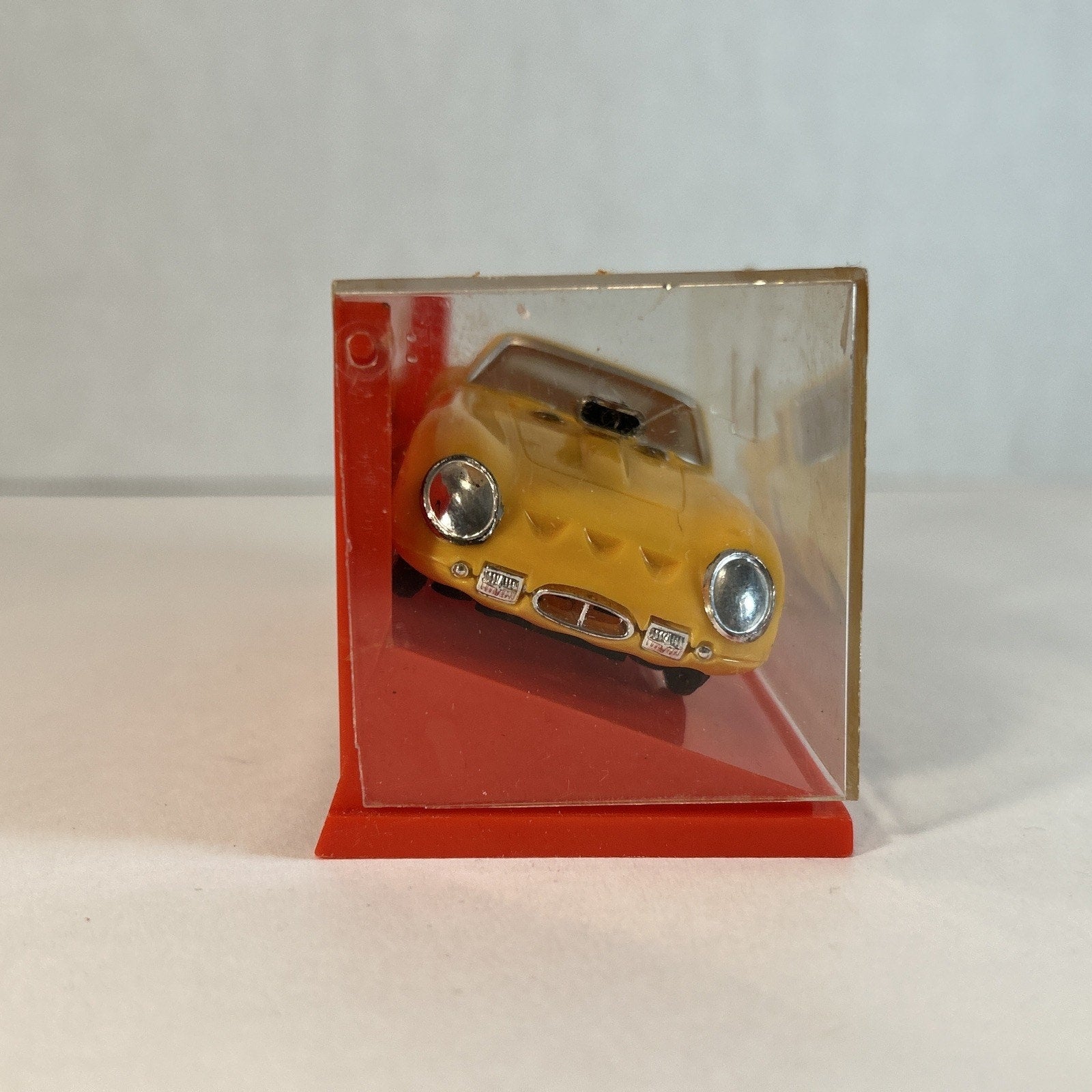 1960s Ideal Motorific Ferrari #9 Battery Operated Car w/ Original Display Case