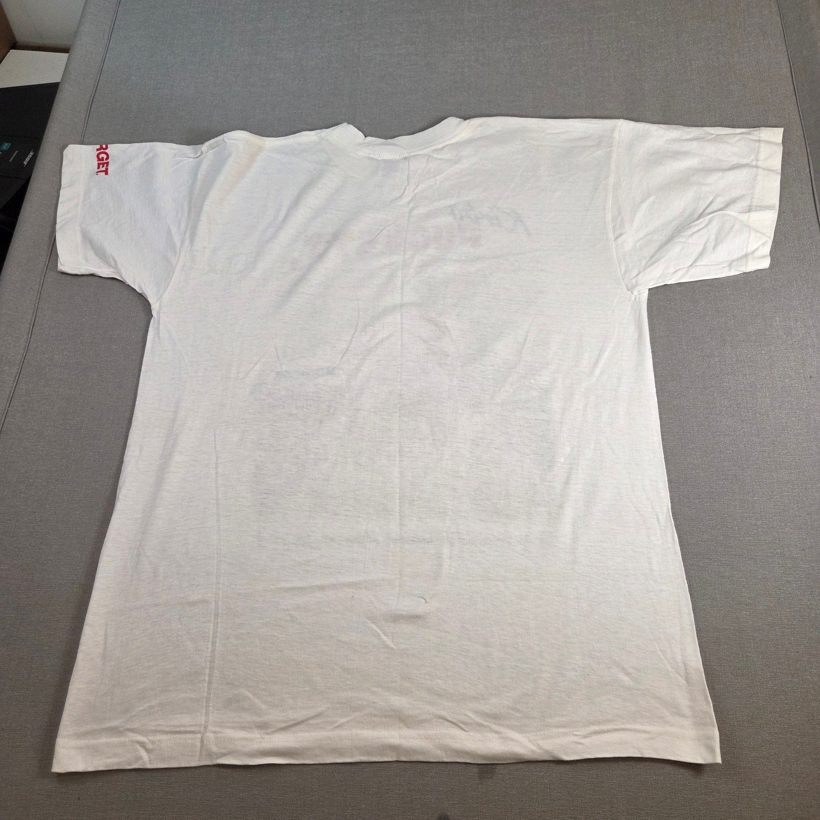 1997 Kirby Puckett Weekend Twins Promo T-Shirt Target Size L Vintage White