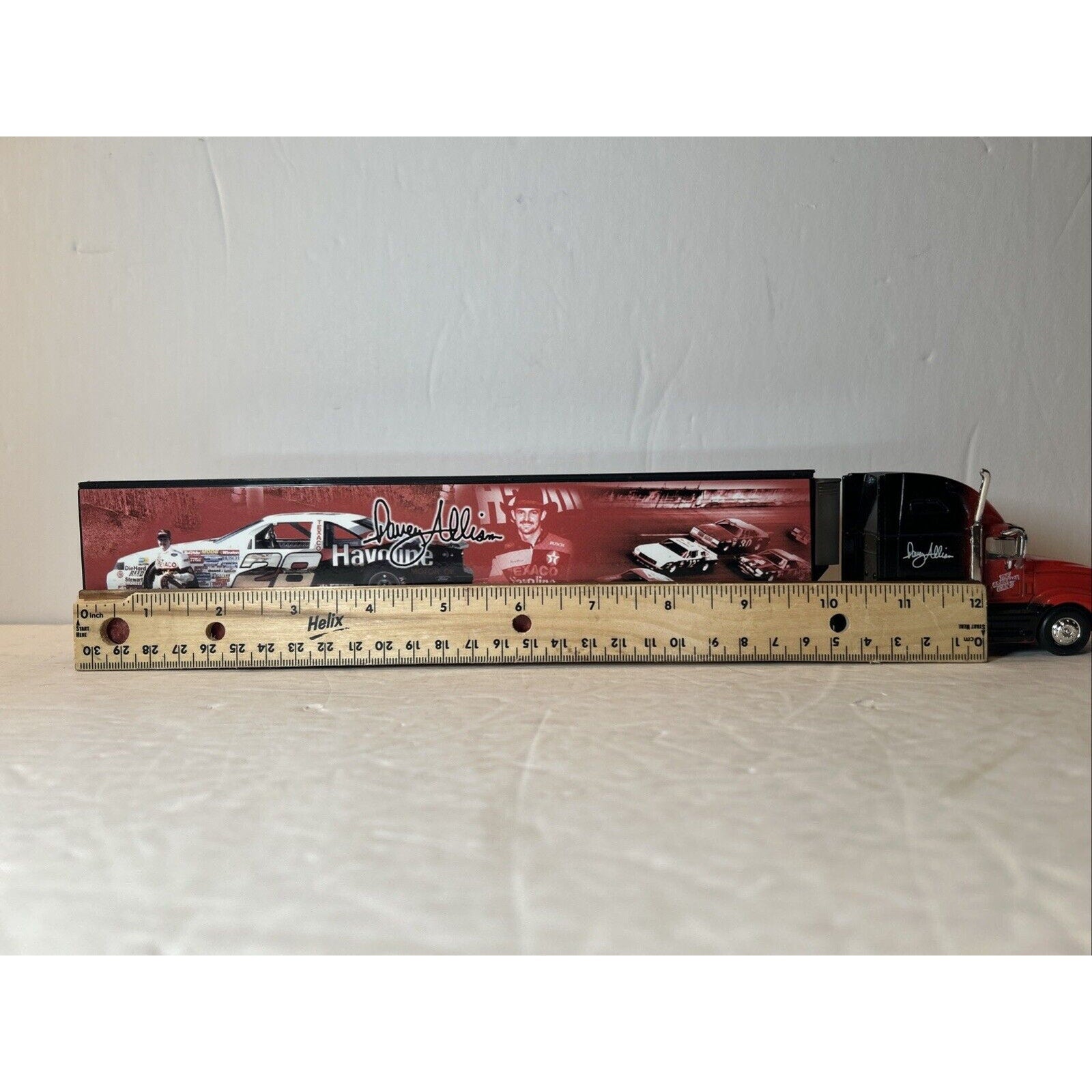 1990 Matchbox Super Star Transporters Davey Allison 28 Texaco Havoline Racing