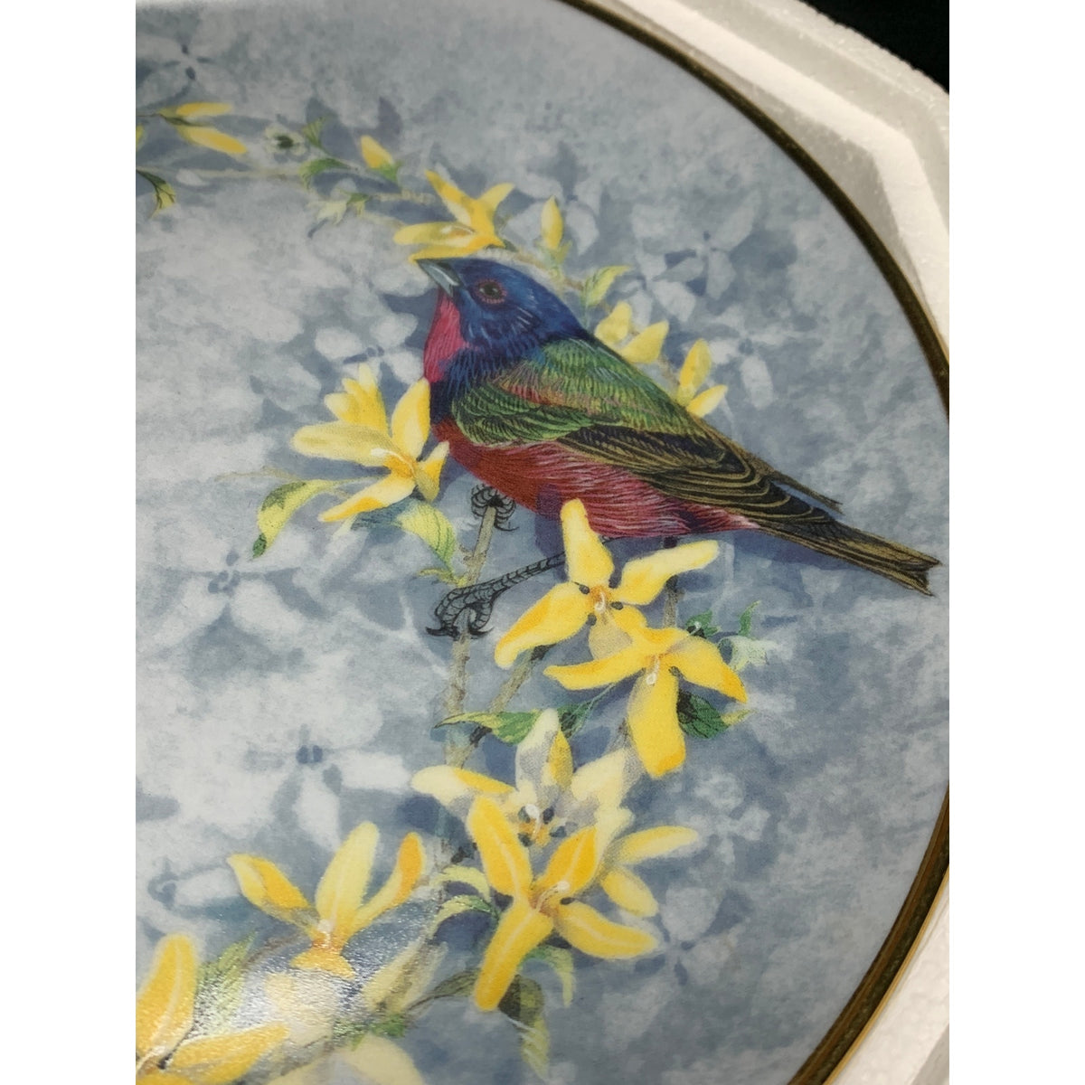Franklin Mint Songs of Spring Theresa Politowicz Bird Collector Plate KA1423