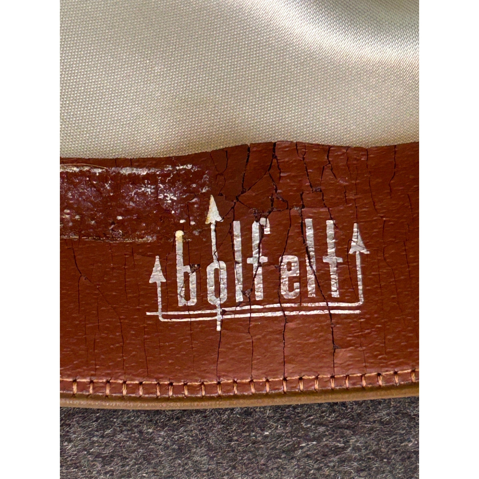 Dobbs Fifteen Brown Fur Felt Fedora Hat 7 1/4 With Box Vintage