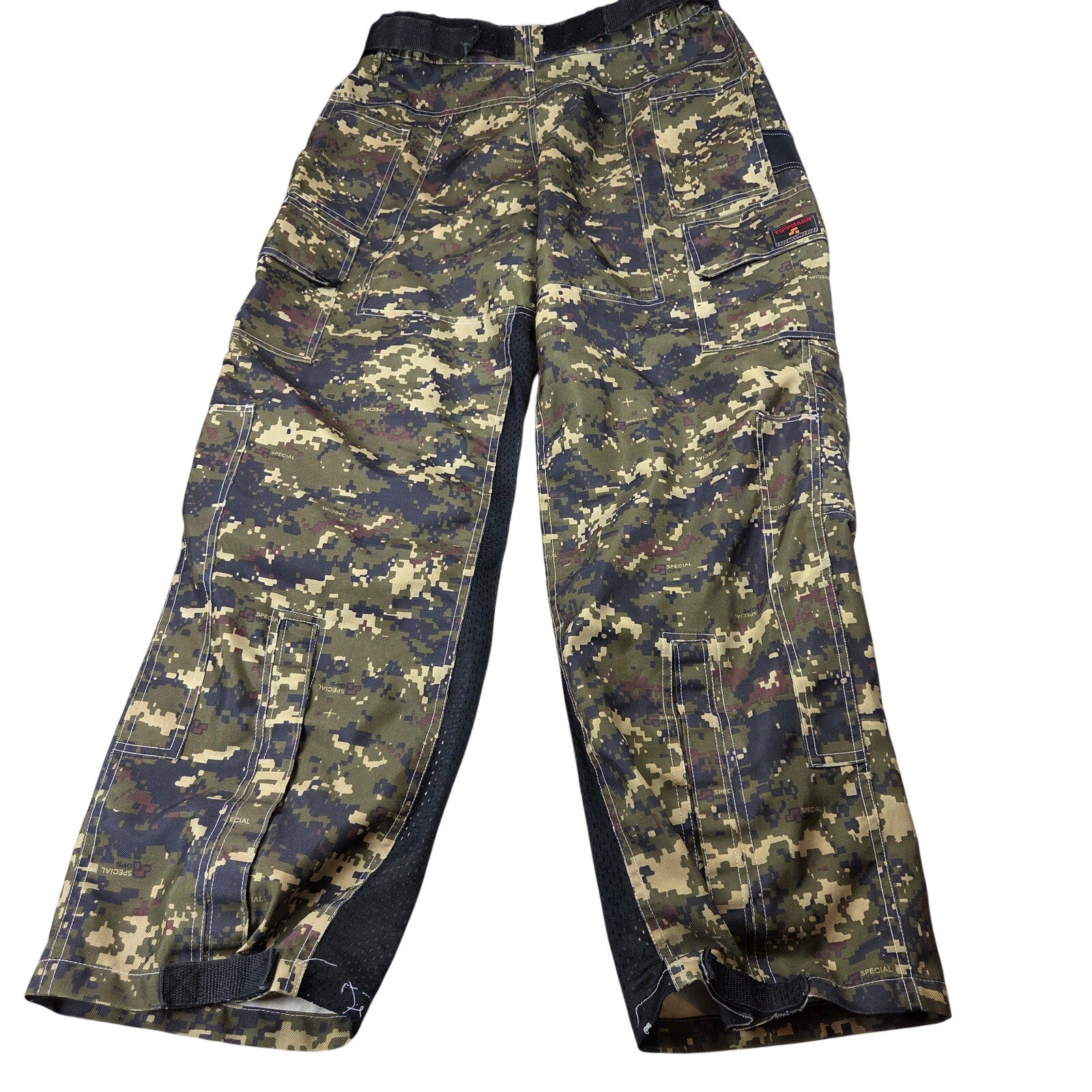 Tippmann Tactical Wear Paintball Pants Camo Vented Cargo Size L Adjustable