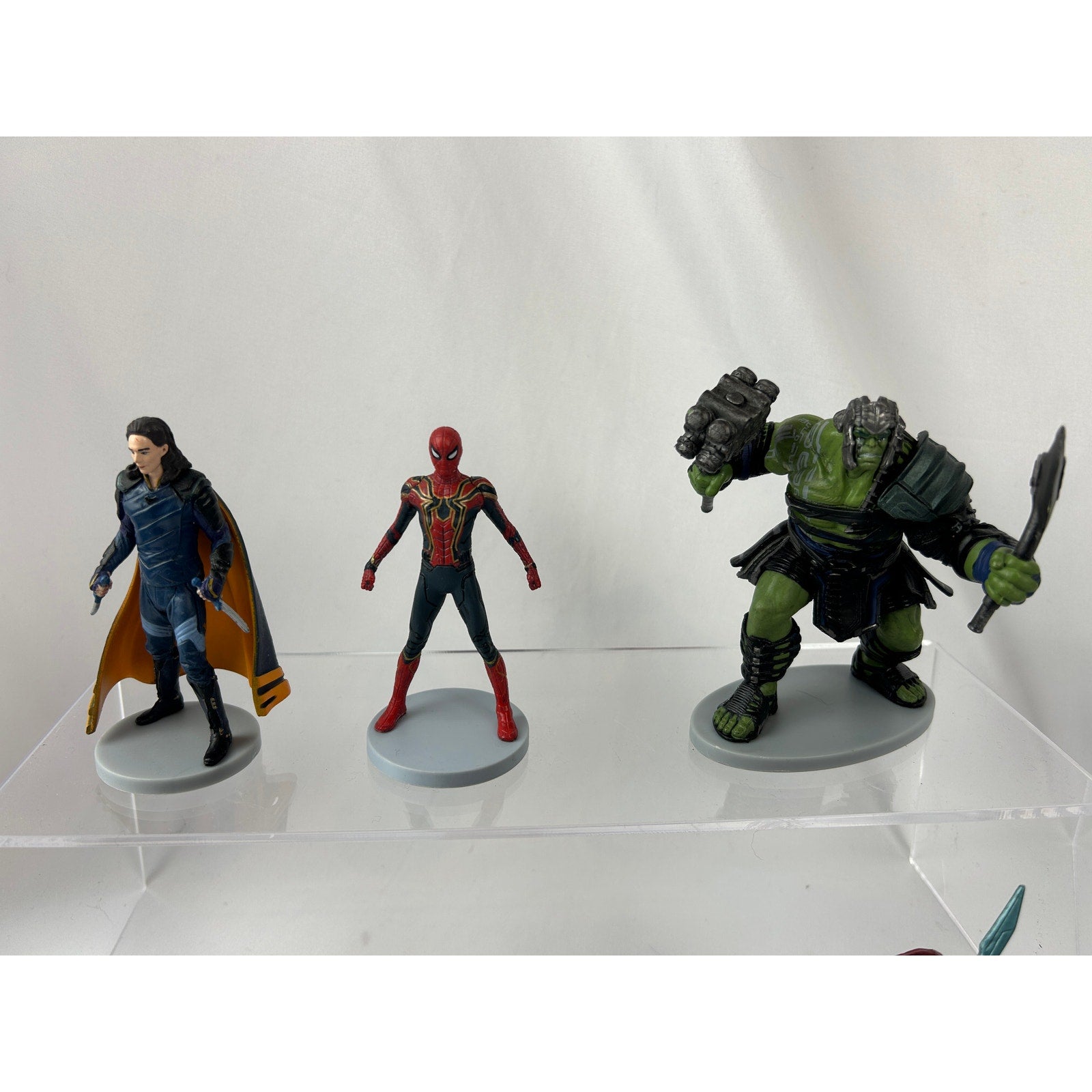 Marvel Avengers Figure Lot Thanos Thor Loki Hulk Spider-Man 12pc