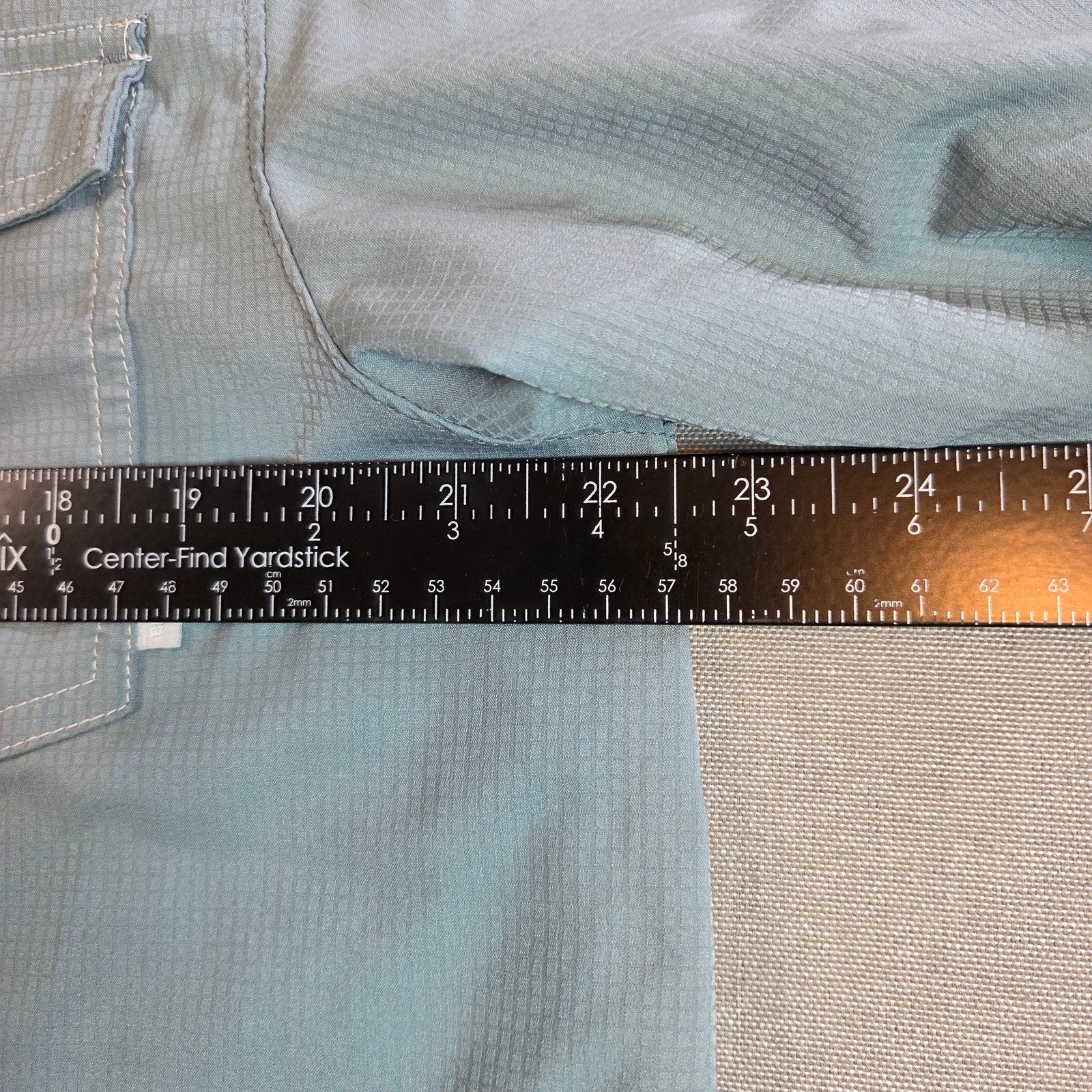 Columbia PFG Omni-Shade Vented Fishing Shirt Men’s XL Blue Short Sleeve