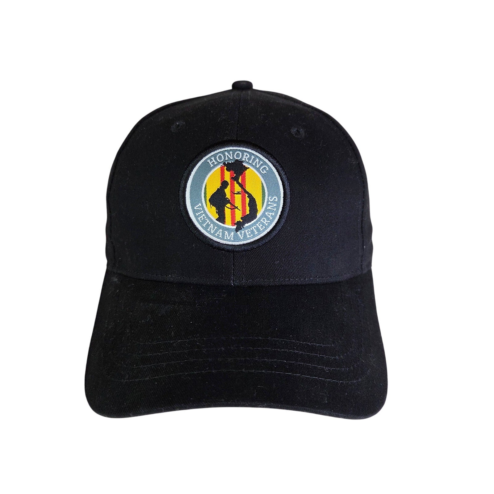 USAA Honoring Vietnam Veterans 2023 Black Adjustable Strapback Hat Cap
