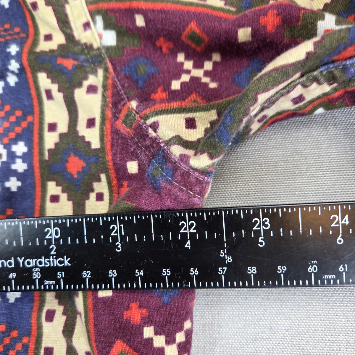Vintage Woolrich Southwestern Geometric Shirt Mens L USA Cotton Western 90s