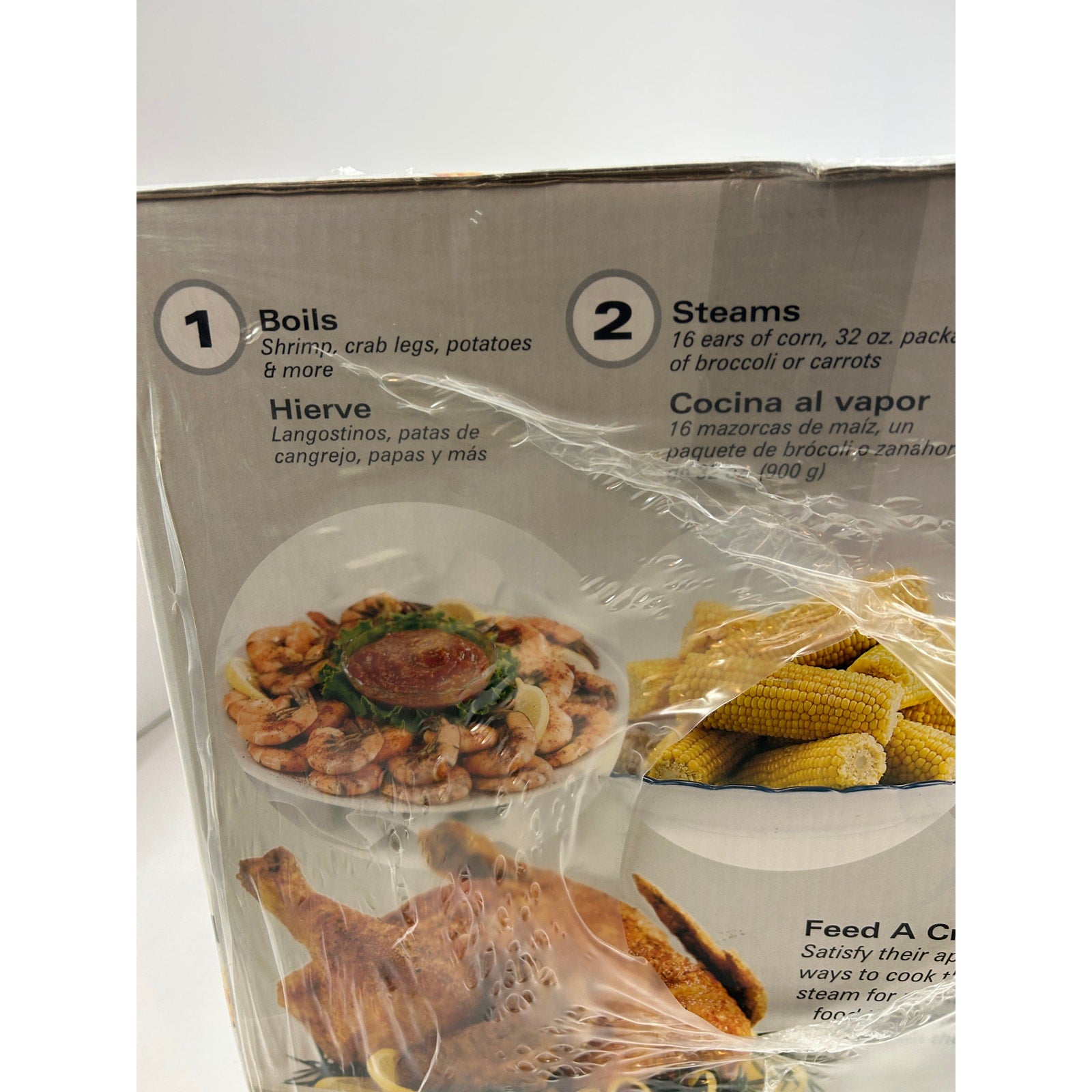 Hamilton Beach Meal Maker Multicooker 35137 New Sealed Boil Steam Fry