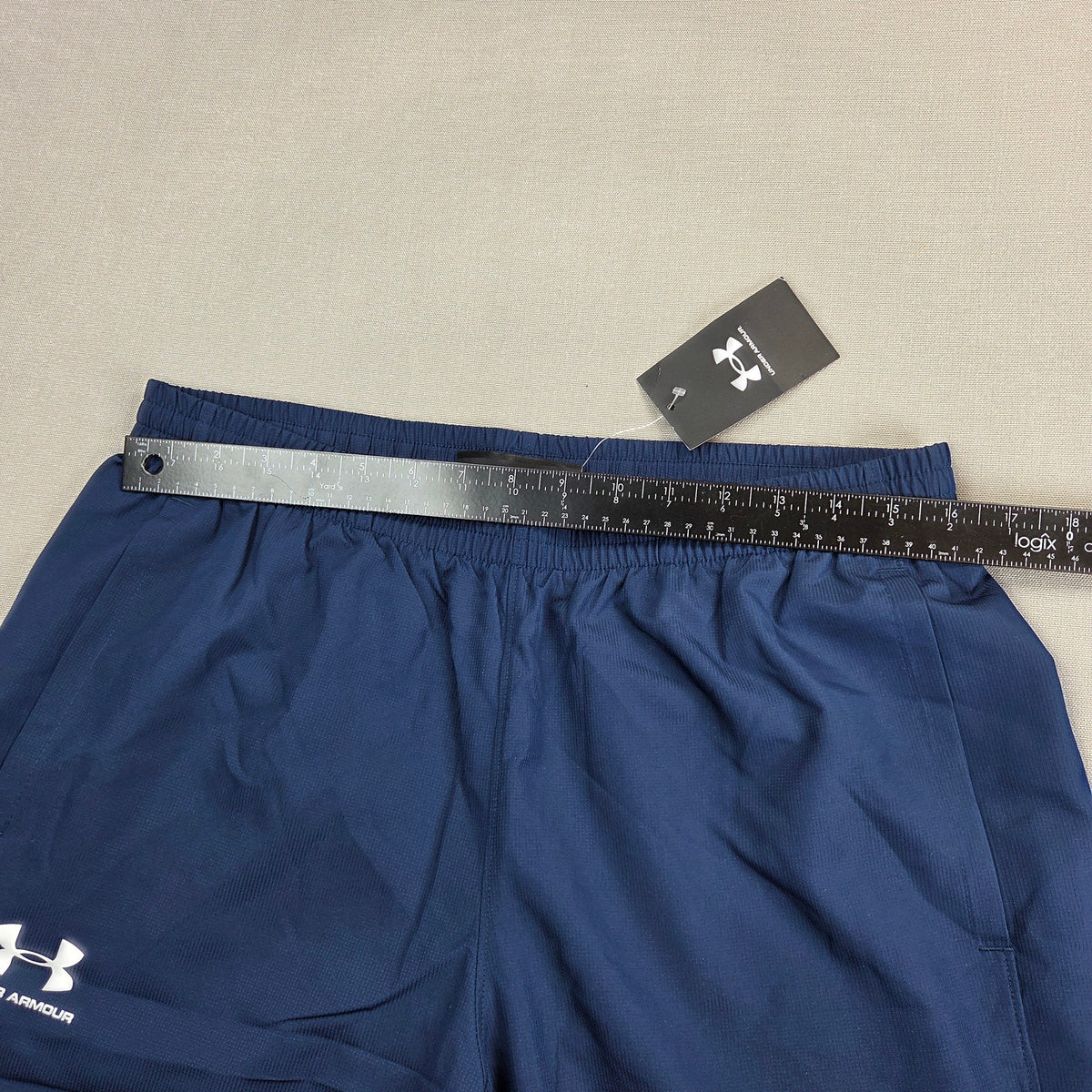 Under Armour Vital Woven Pants Mens Large Academy Blue White 1352031 NWT