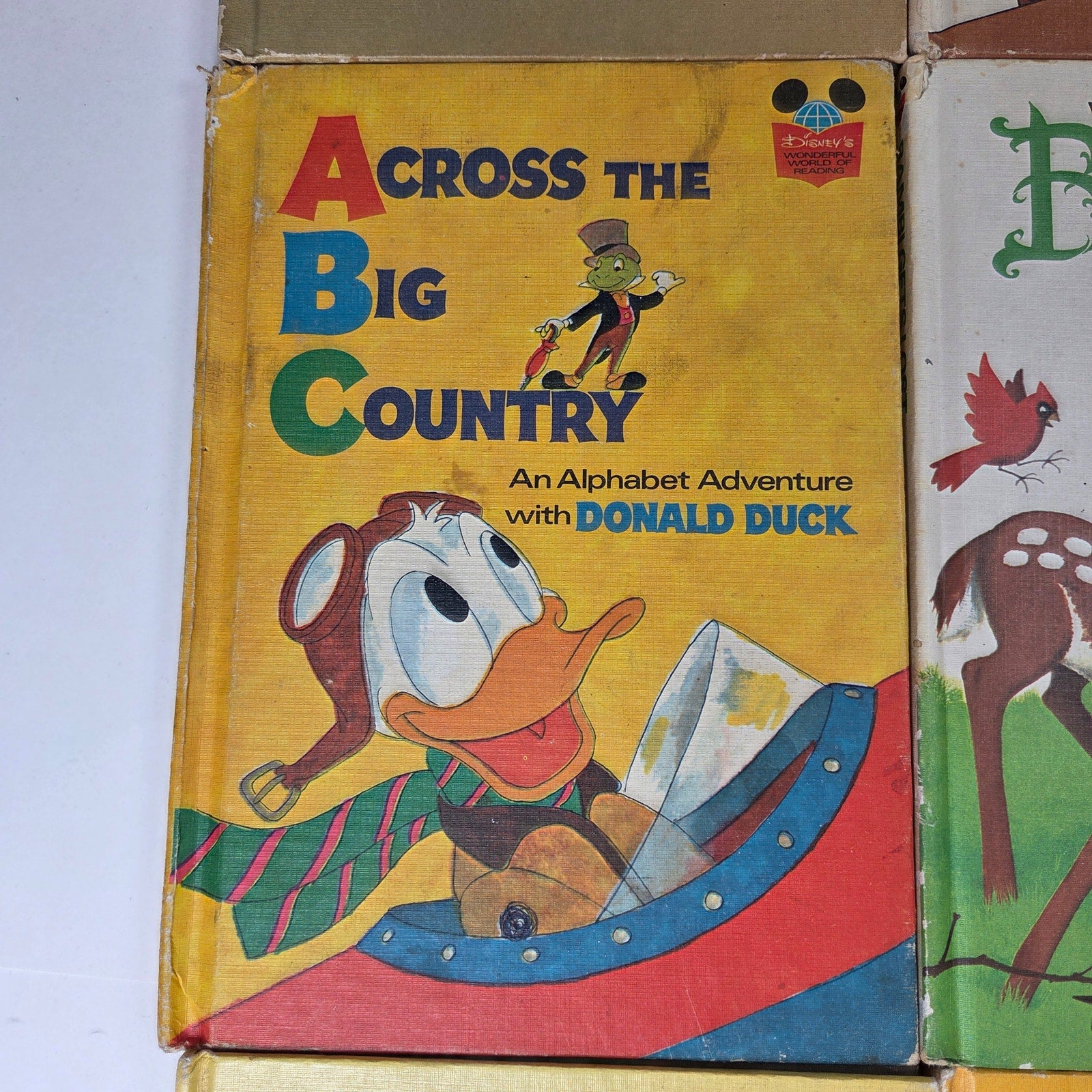 Vintage Disney Wonderful World Reading & Beginner Books Lot 6 Hardcover