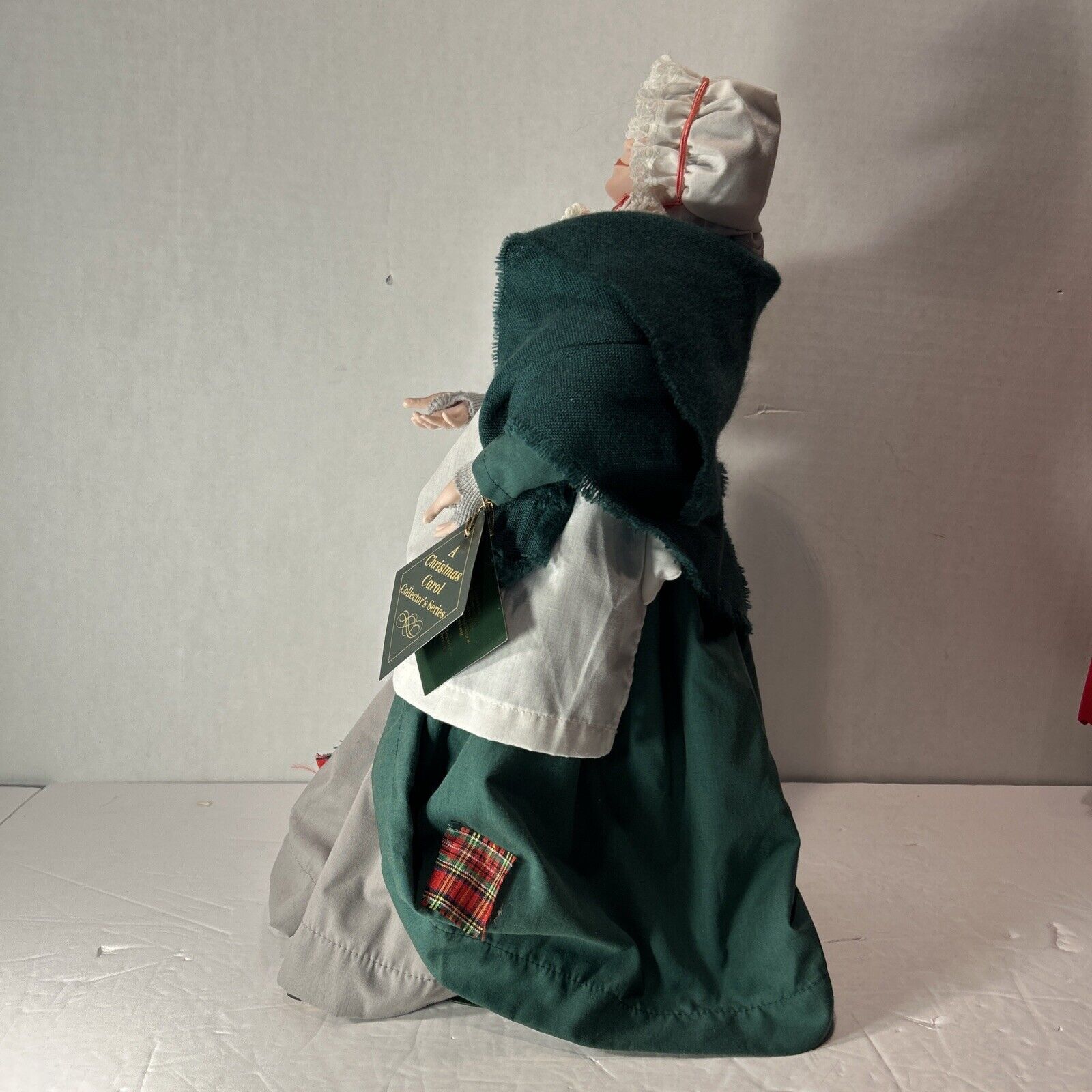 Dept 56 A Christmas Carol Porcelain Doll Set of 4 1987 Scrooge Cratchit Tim