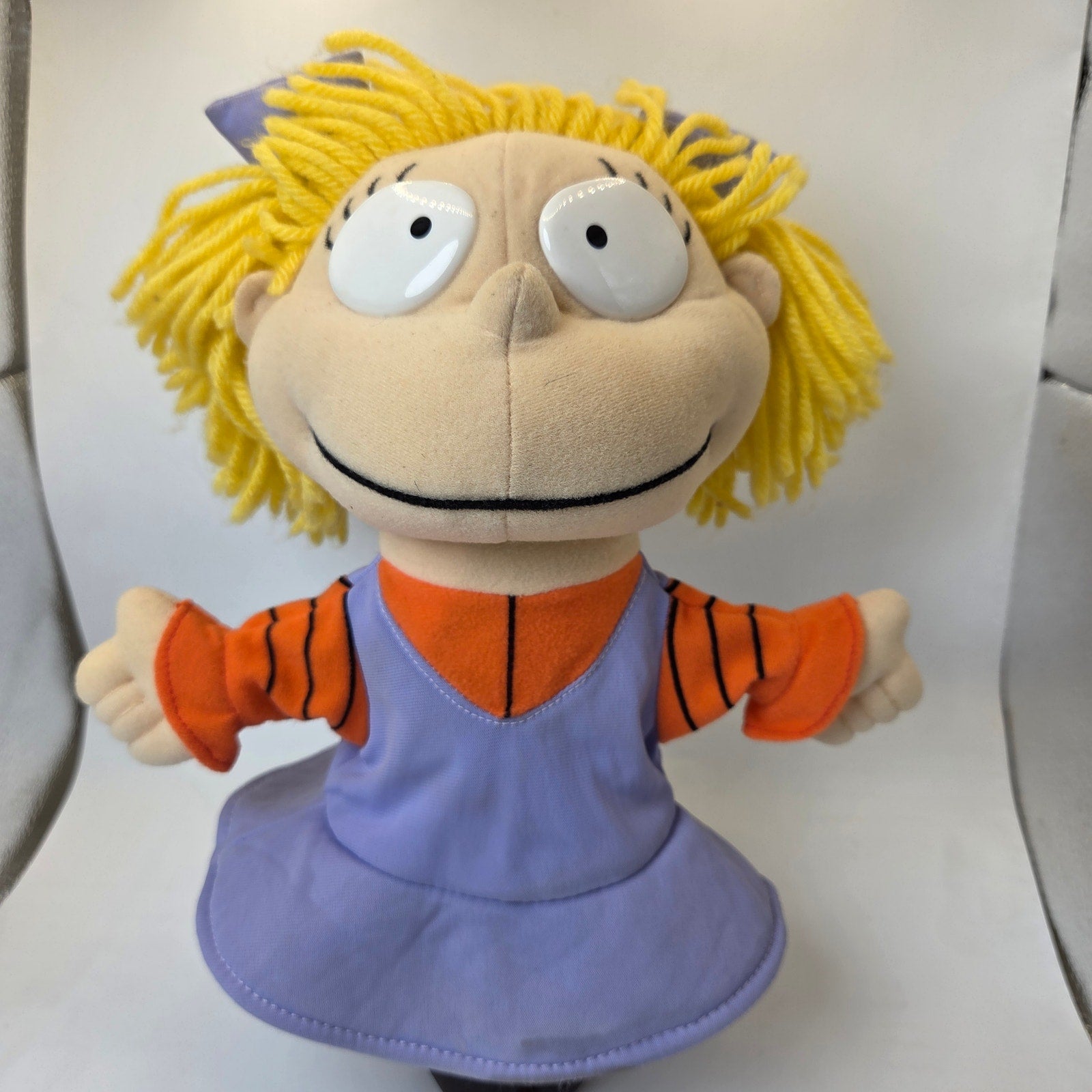 Rugrats Hand Puppet Lot Tommy Chuckie Angelica 1998 Mattel Viacom Vintage