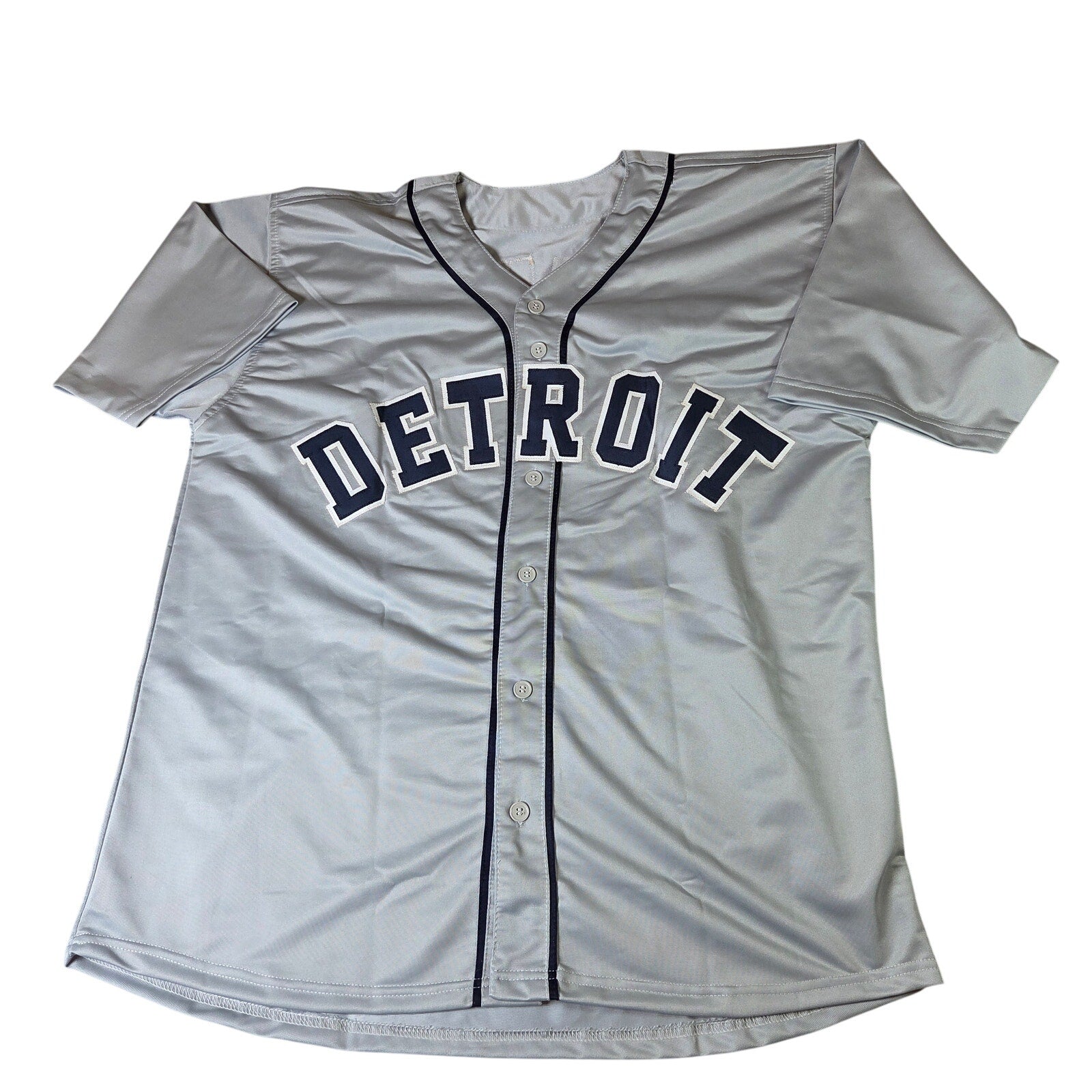 Jace Jung Detroit Tigers Signed Custom Jersey Beckett Witness Autograph