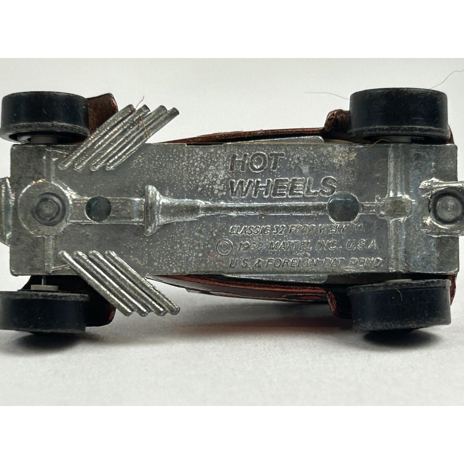 Vintage Hot Wheels Classic 32 Ford Vicky Redline Diecast Car 1970 Mattel USA #6