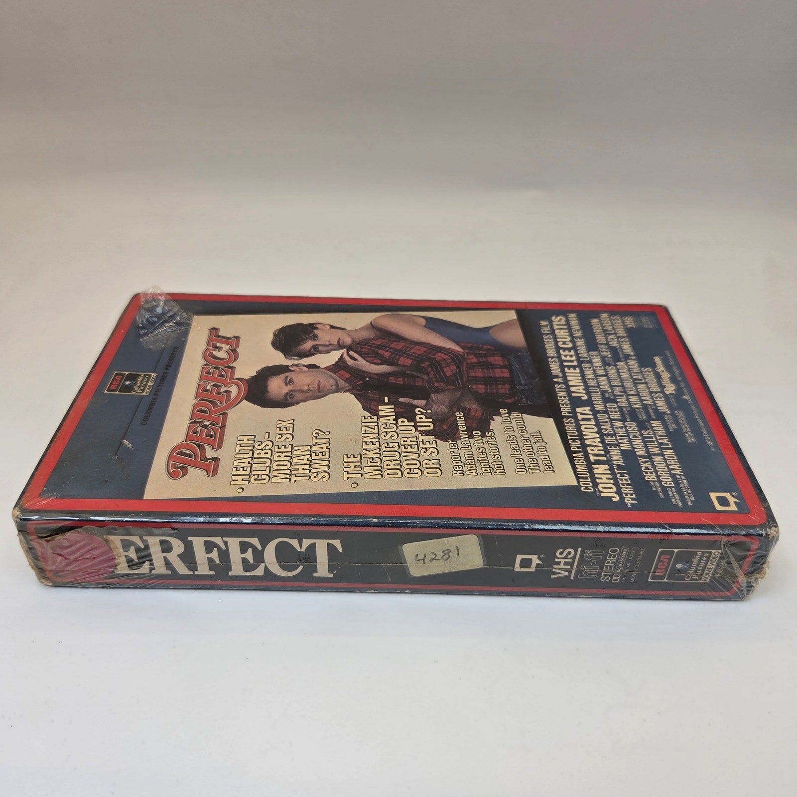 Perfect Sealed VHS 1985 John Travolta Jamie Lee Curtis RCA Columbia