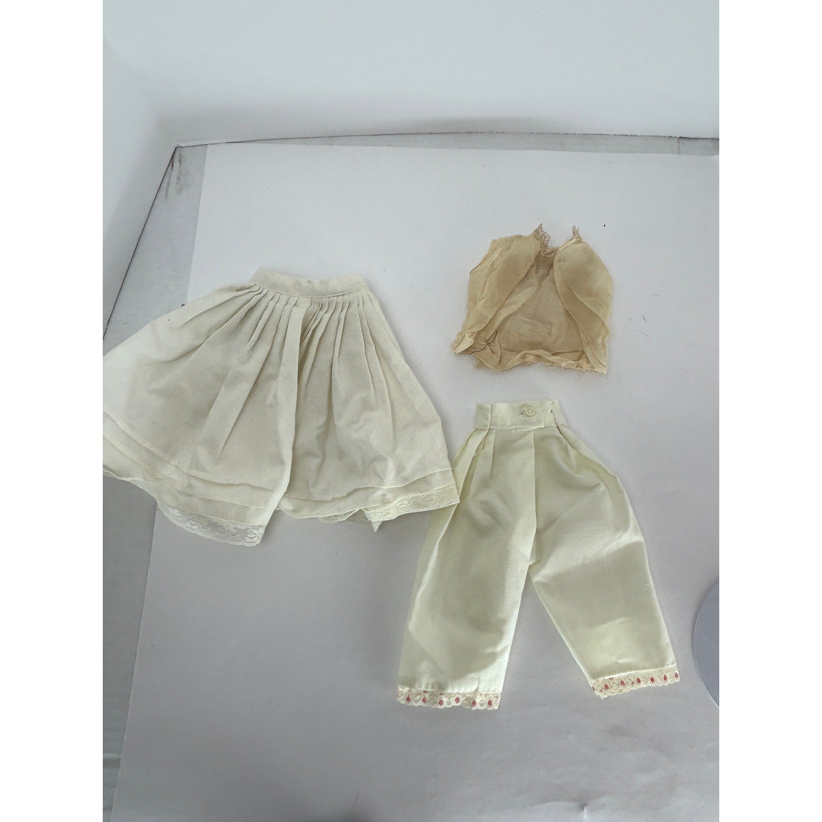 German 18 inch blonde China head doll 1890 turned head provenance attached