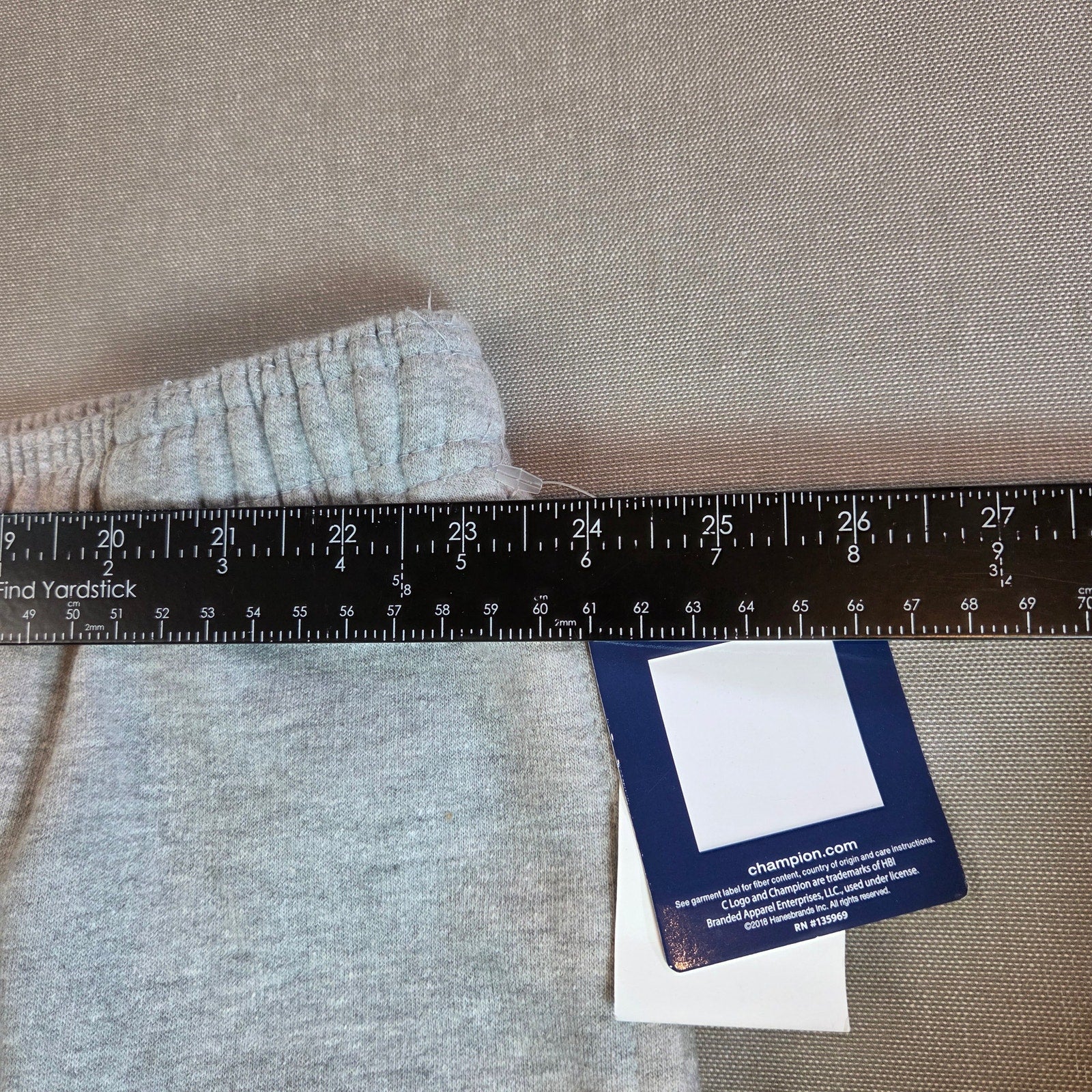 Champion Athleticwear Gray Sweatpants 4XLT NWT Drawstring Hole Flaw