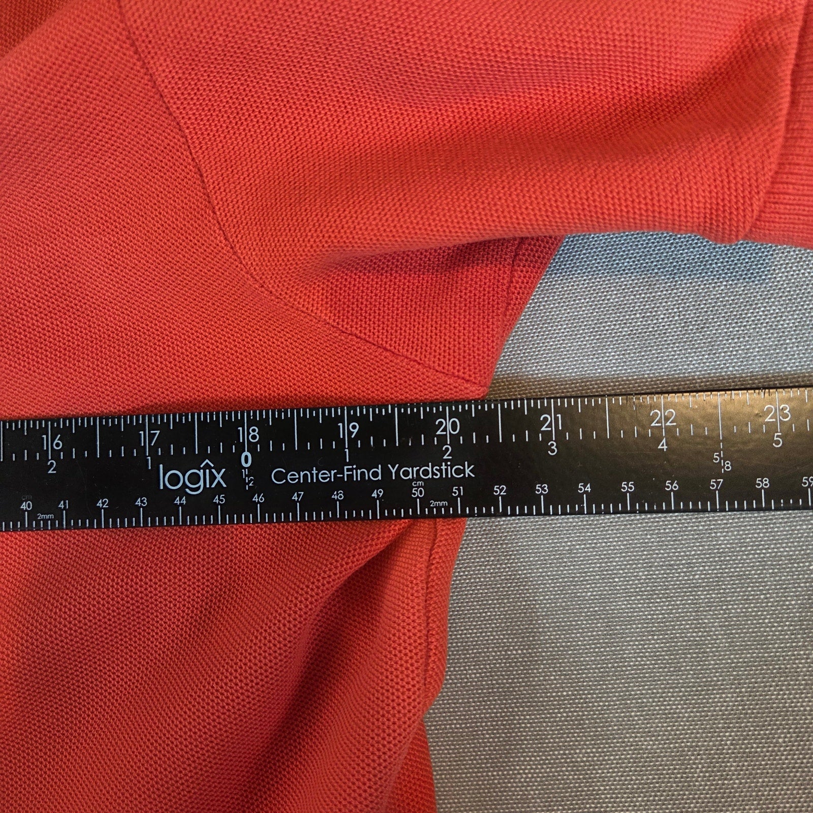 Polo by Ralph Lauren Red Orange Classic Fit Pony Logo Pique Polo Shirt M