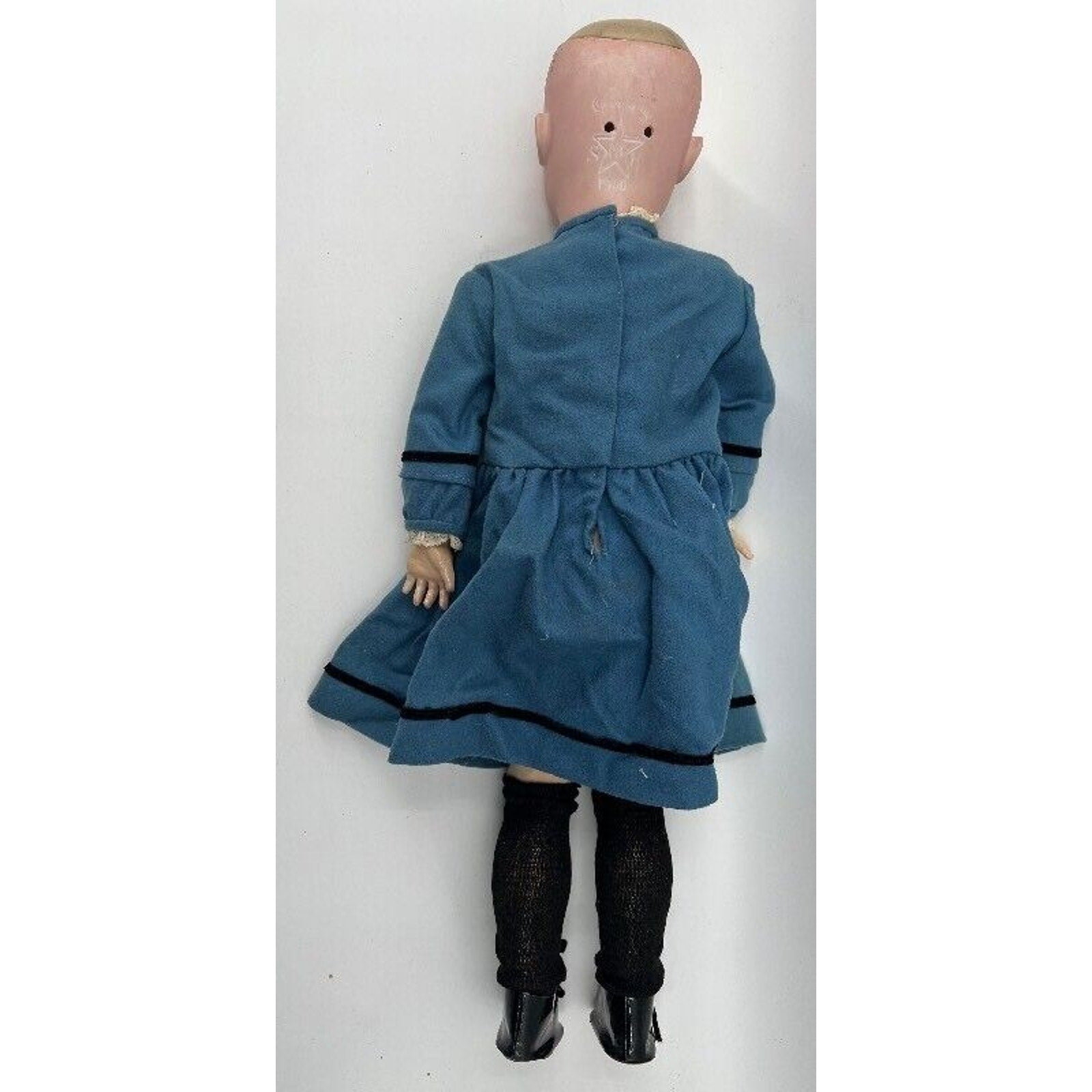 Antique 1906 Schoenau & Hoffmeister Bisque Doll 22” Open Mouth Compo Body