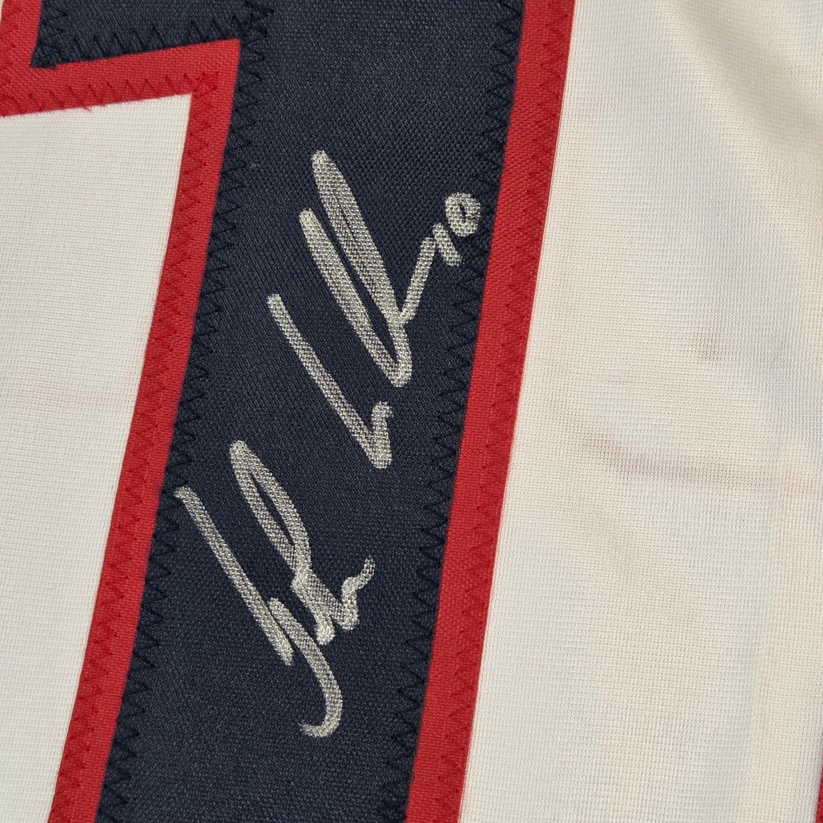 John LeClair Signed Team USA Hockey Custom Jersey XL Beckett Witness Auto