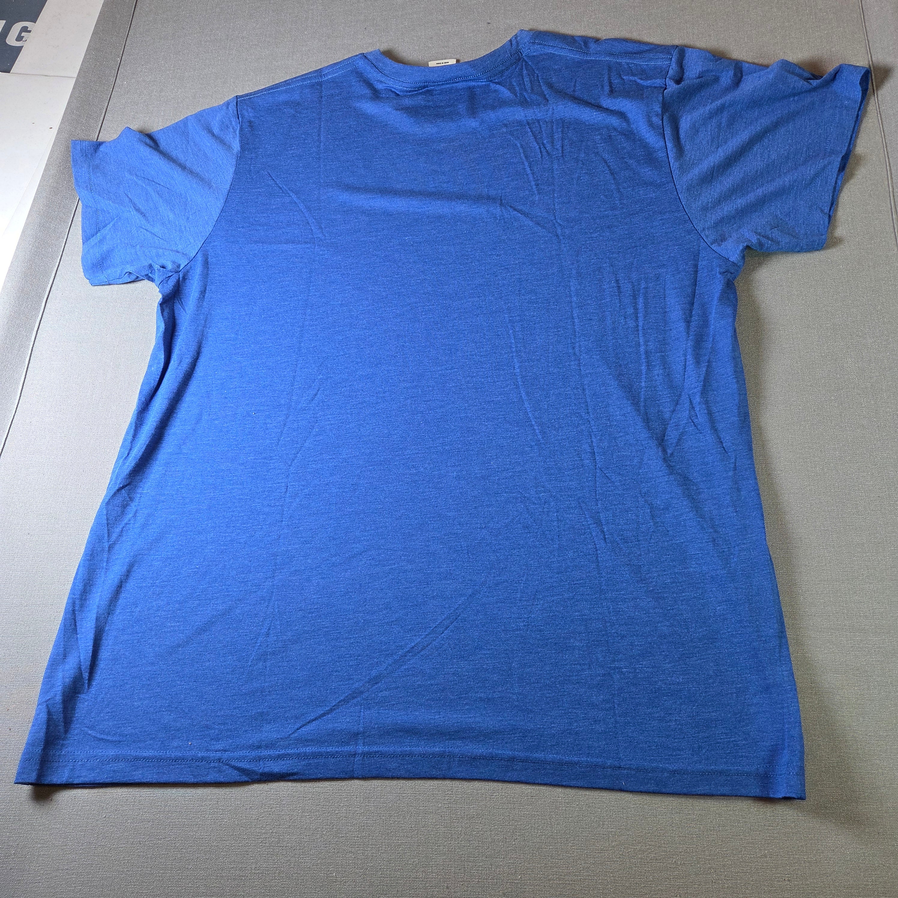 Steph Curry Golden State Warriors Homage Big Head T Shirt Blue 2XL NBA NWT