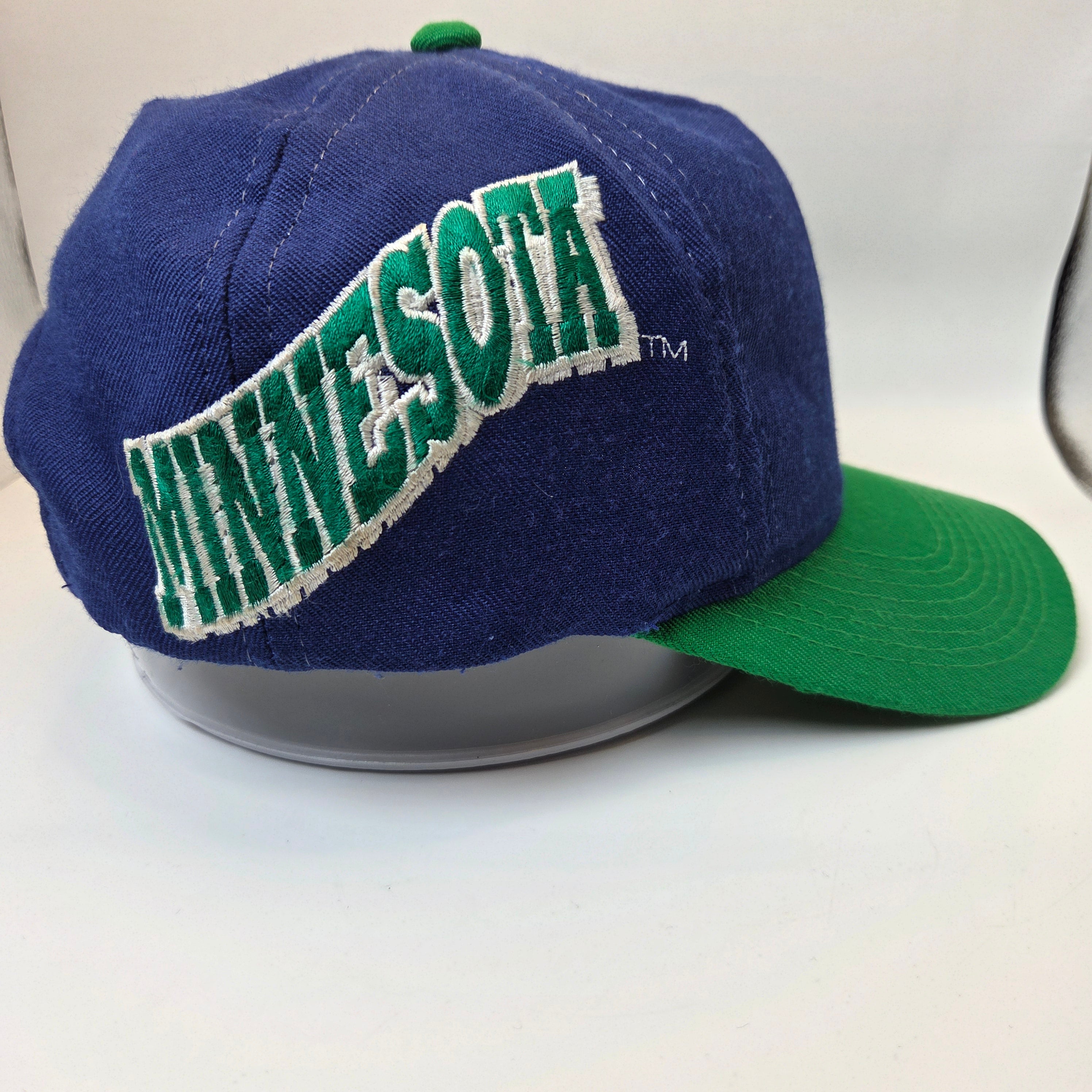 Sports Specialties Minnesota Timberwolves Vintage 90s Script Snapback Hat NBA