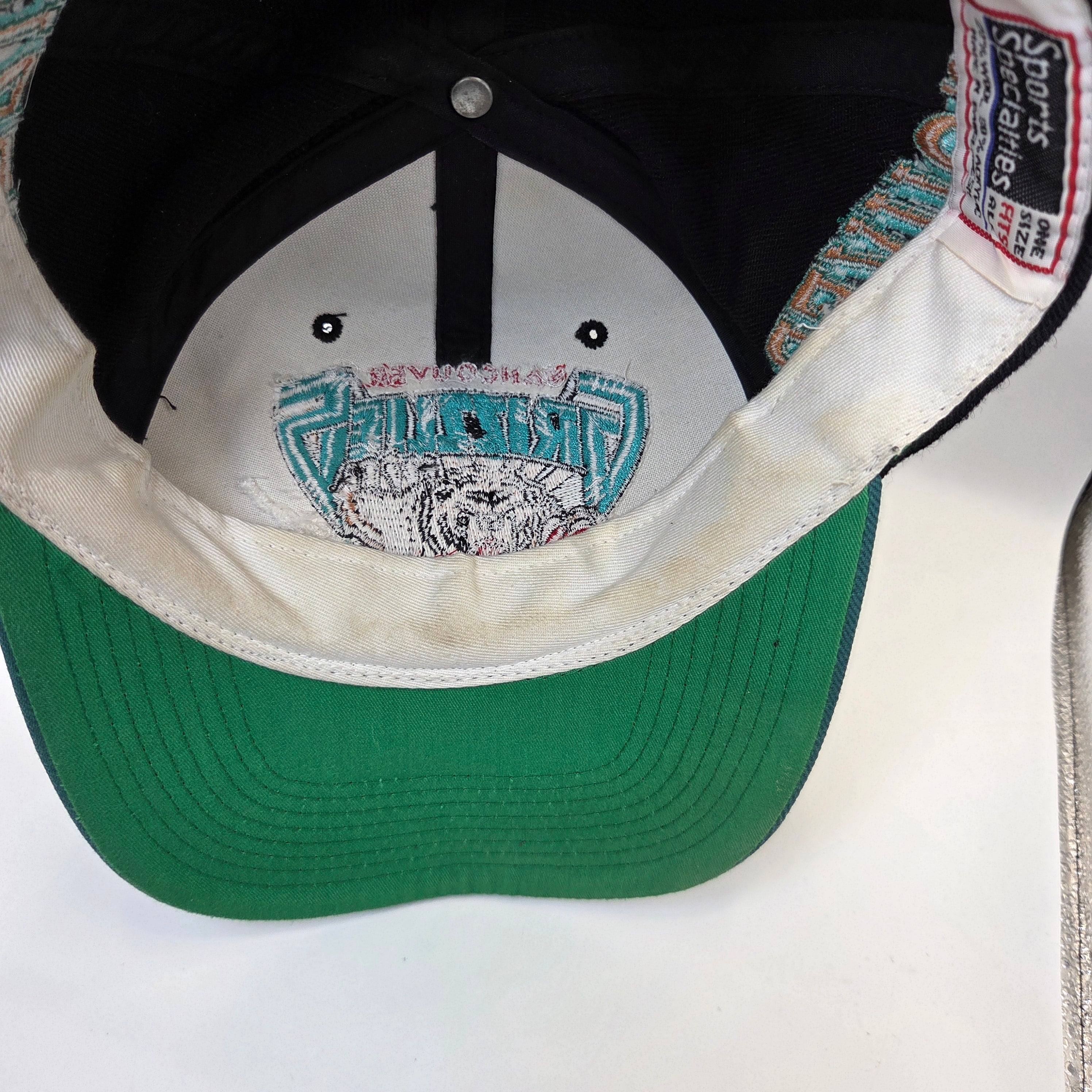 Vancouver Grizzlies 1994 Vintage Sports Specialties Snapback Hat NBA Logo