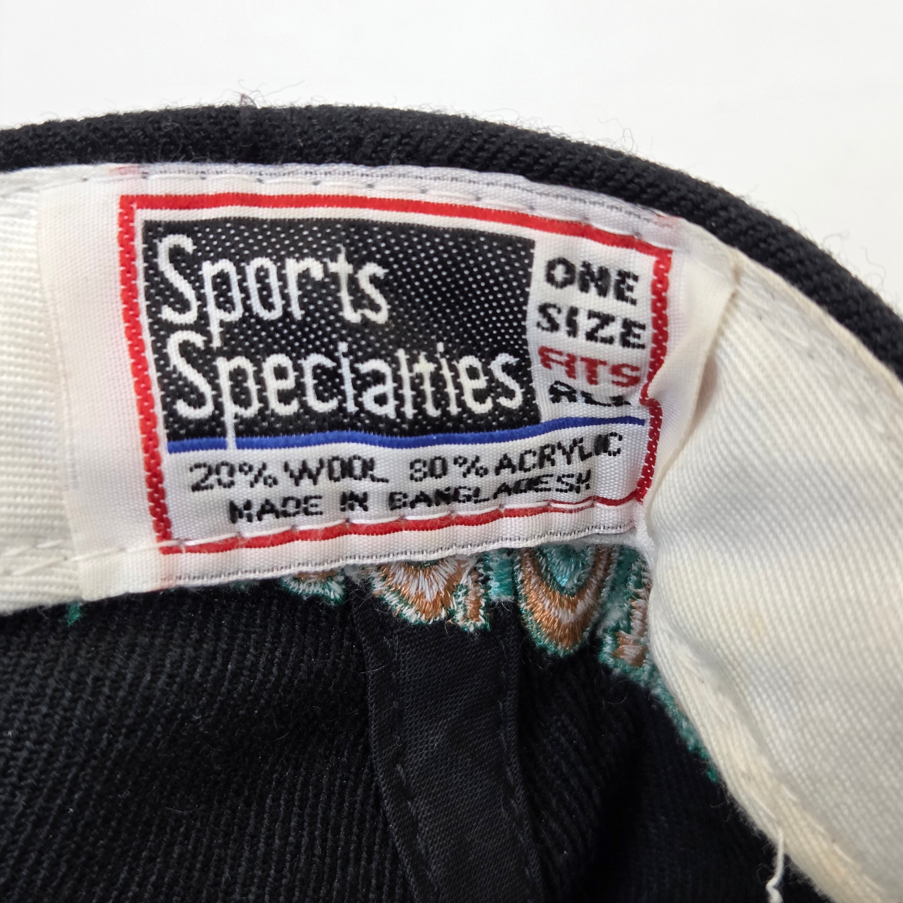 Vancouver Grizzlies 1994 Vintage Sports Specialties Snapback Hat NBA Logo